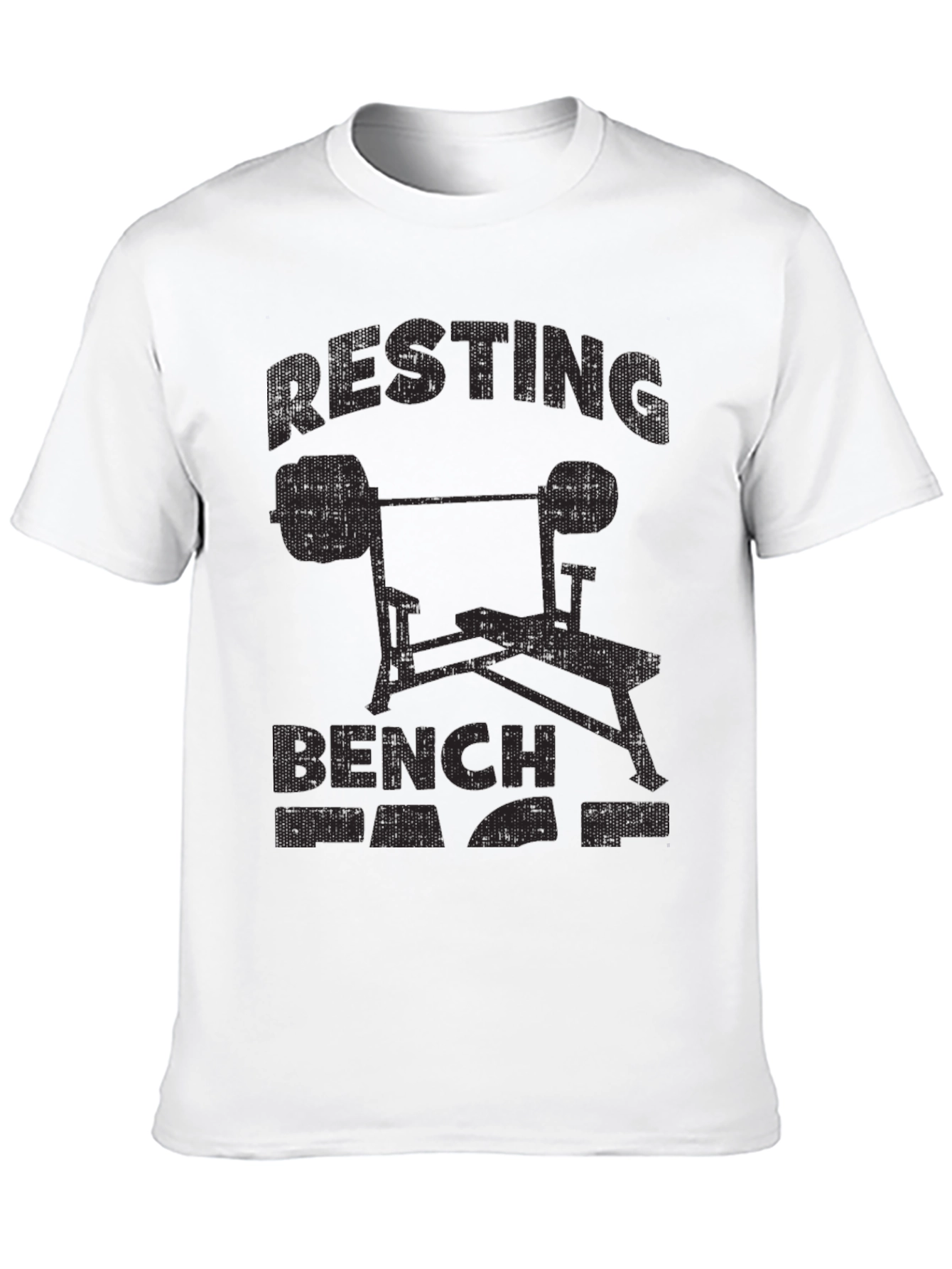 Resting Bench T-Shirt Black Gym Apparel