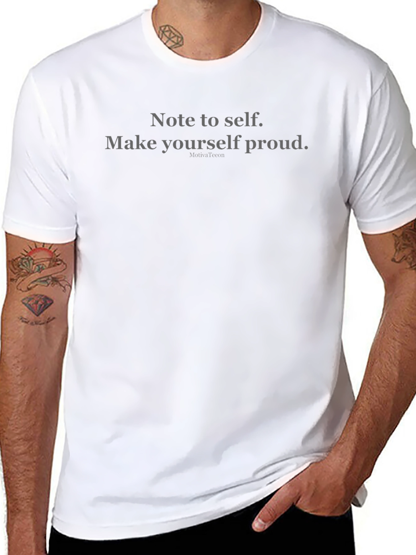 Note To Self Graphic Tee - Make Yourself Proud