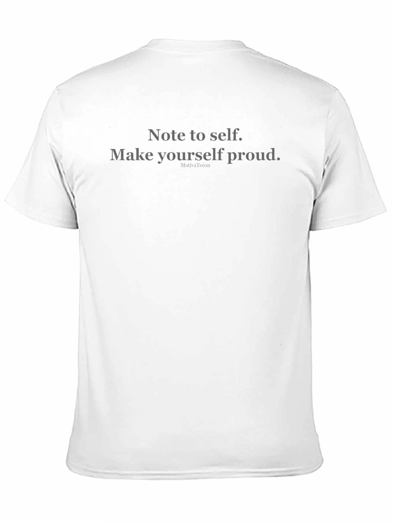 Note To Self Graphic Tee - Make Yourself Proud