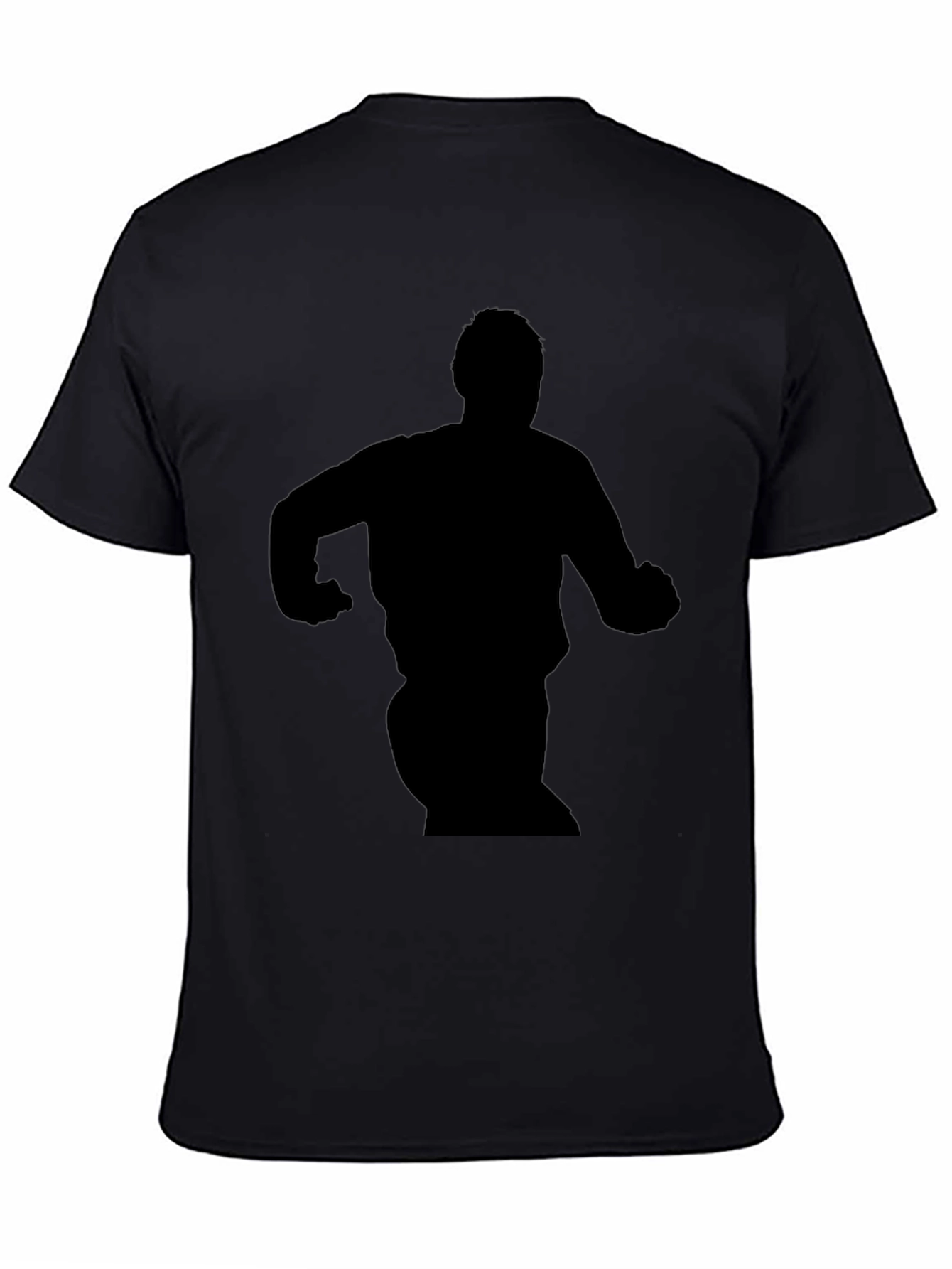 Silhouette Graphic Black T-Shirt