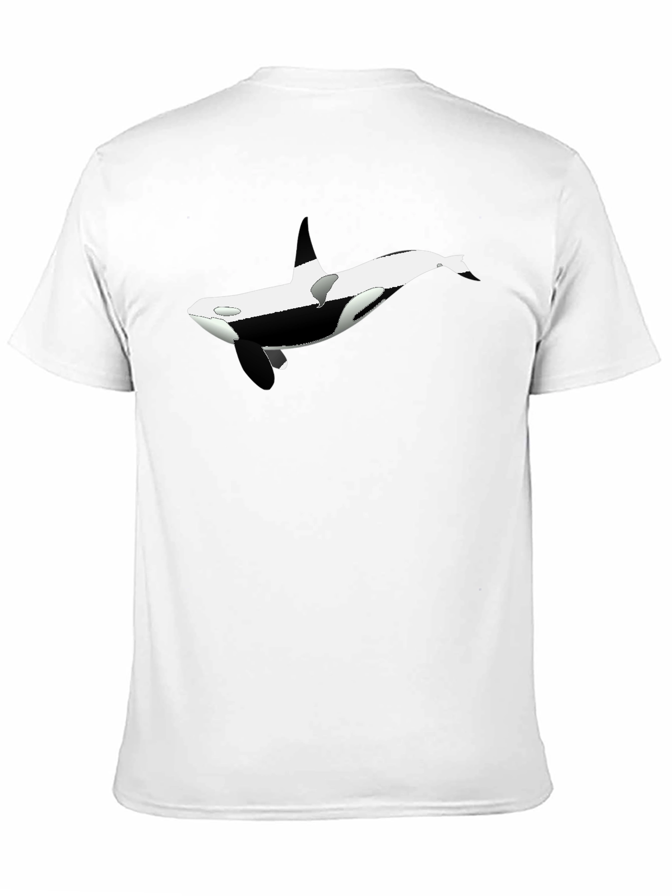 Orca Graphic Tee - Black Cotton Blend