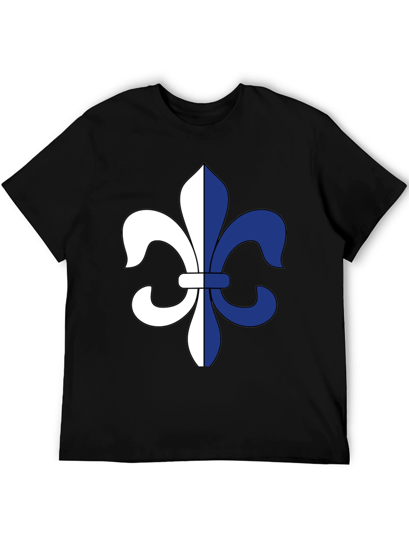 Fleur-de-lis Graphic Black T-Shirt