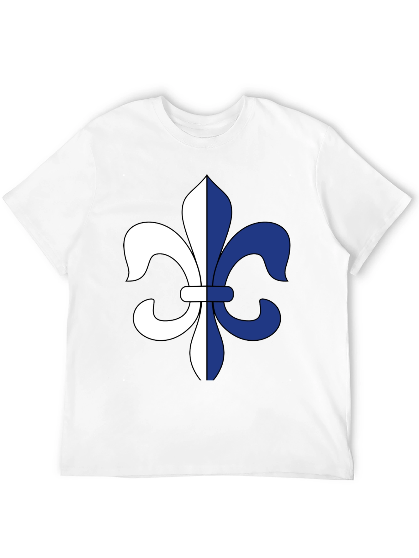 Fleur-de-lis Graphic Black T-Shirt
