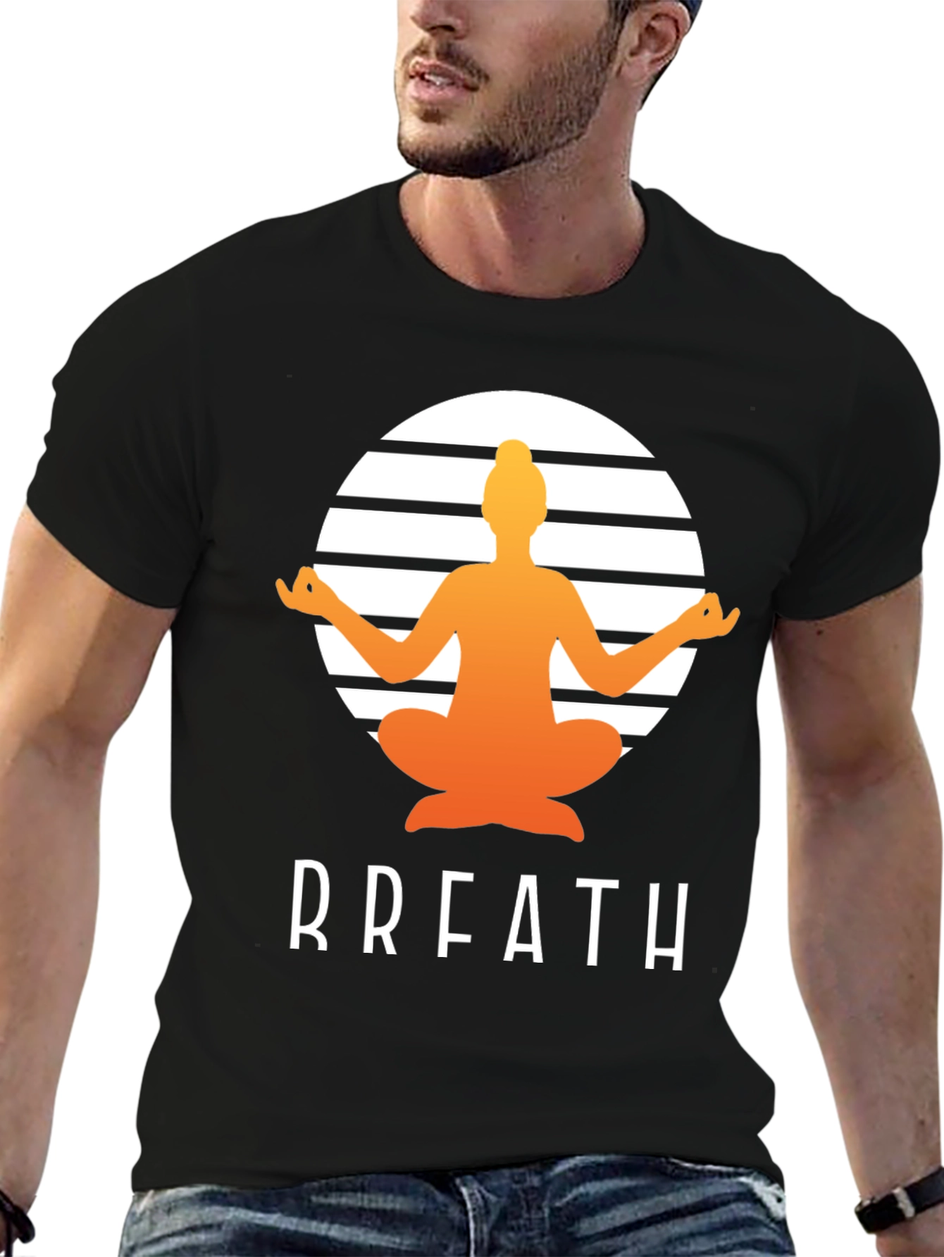 Breath Yoga Graphic T-Shirt