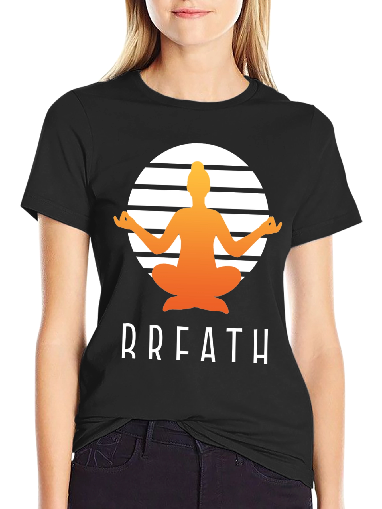 Breath Yoga Graphic T-Shirt