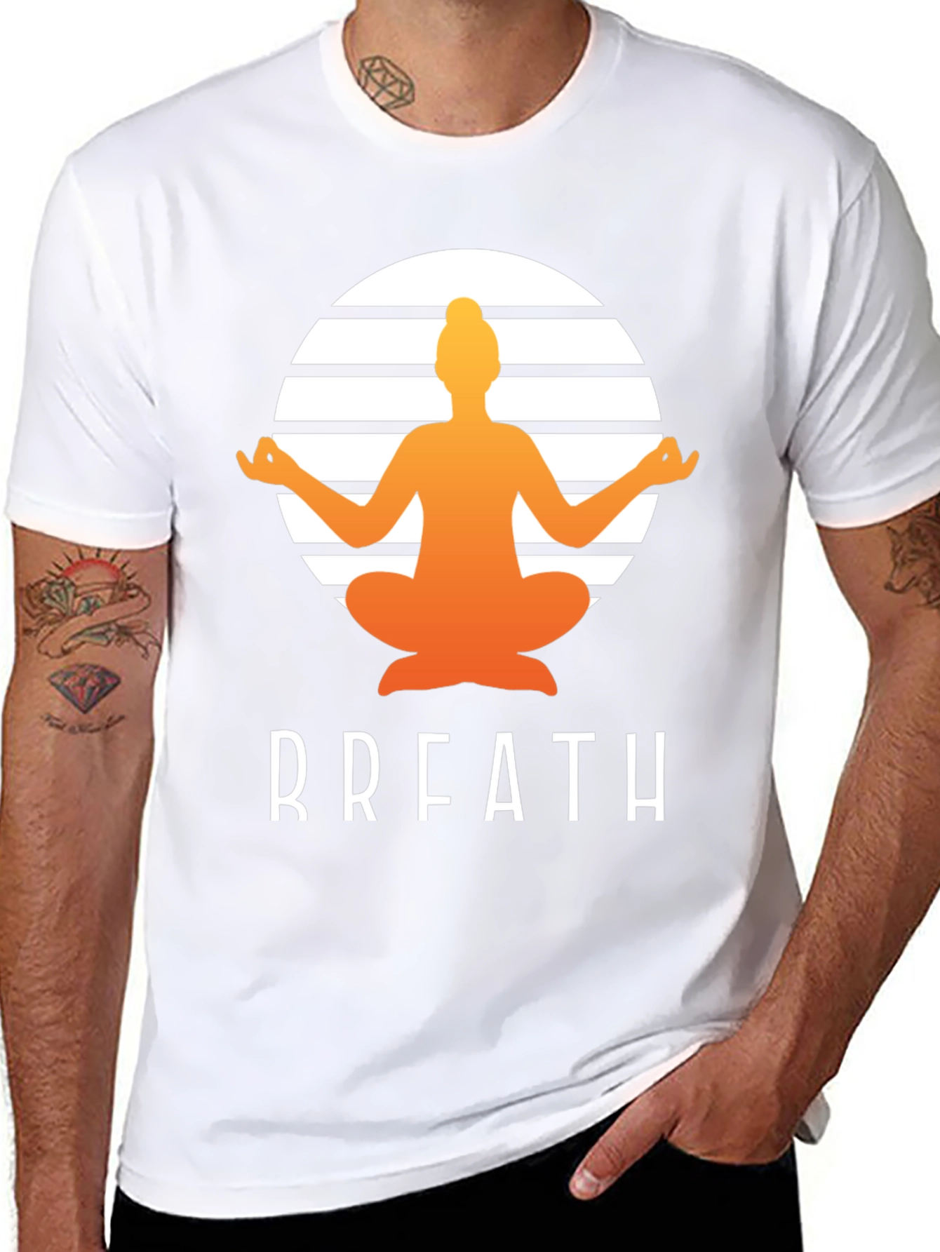 Breath Yoga Graphic T-Shirt