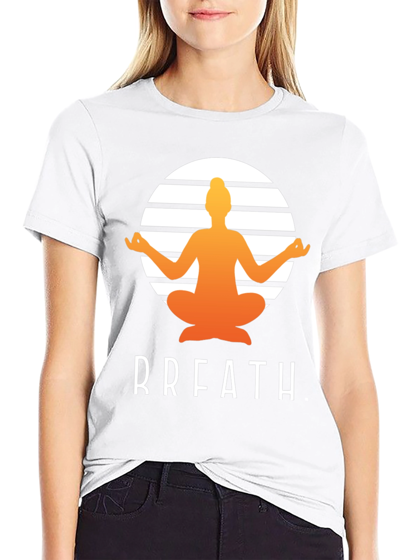 Breath Yoga Graphic T-Shirt