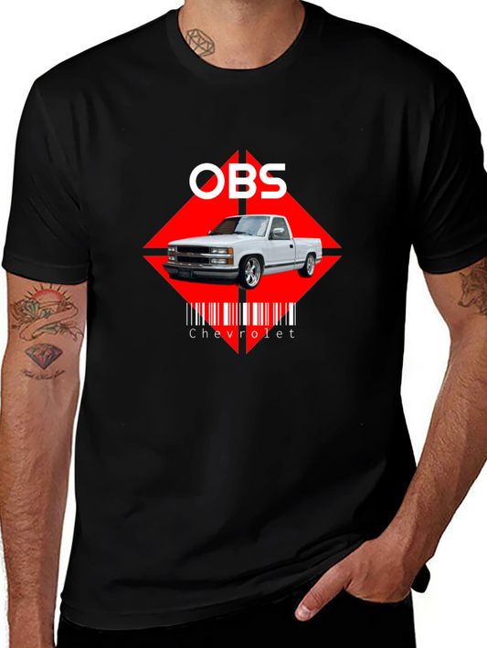 OBS Chevrolet Truck Black Graphic Tee
