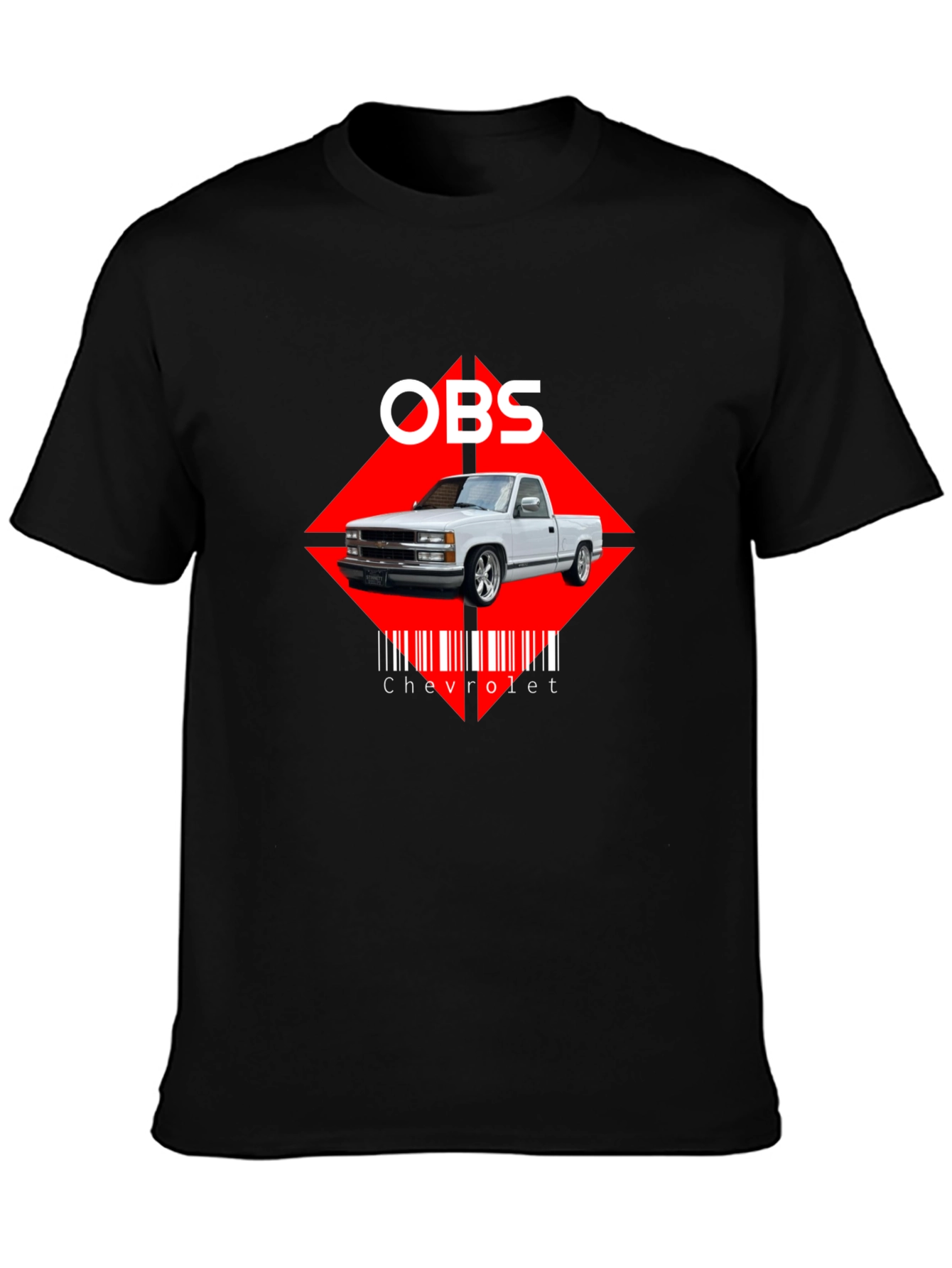 OBS Chevrolet Truck Black Graphic Tee