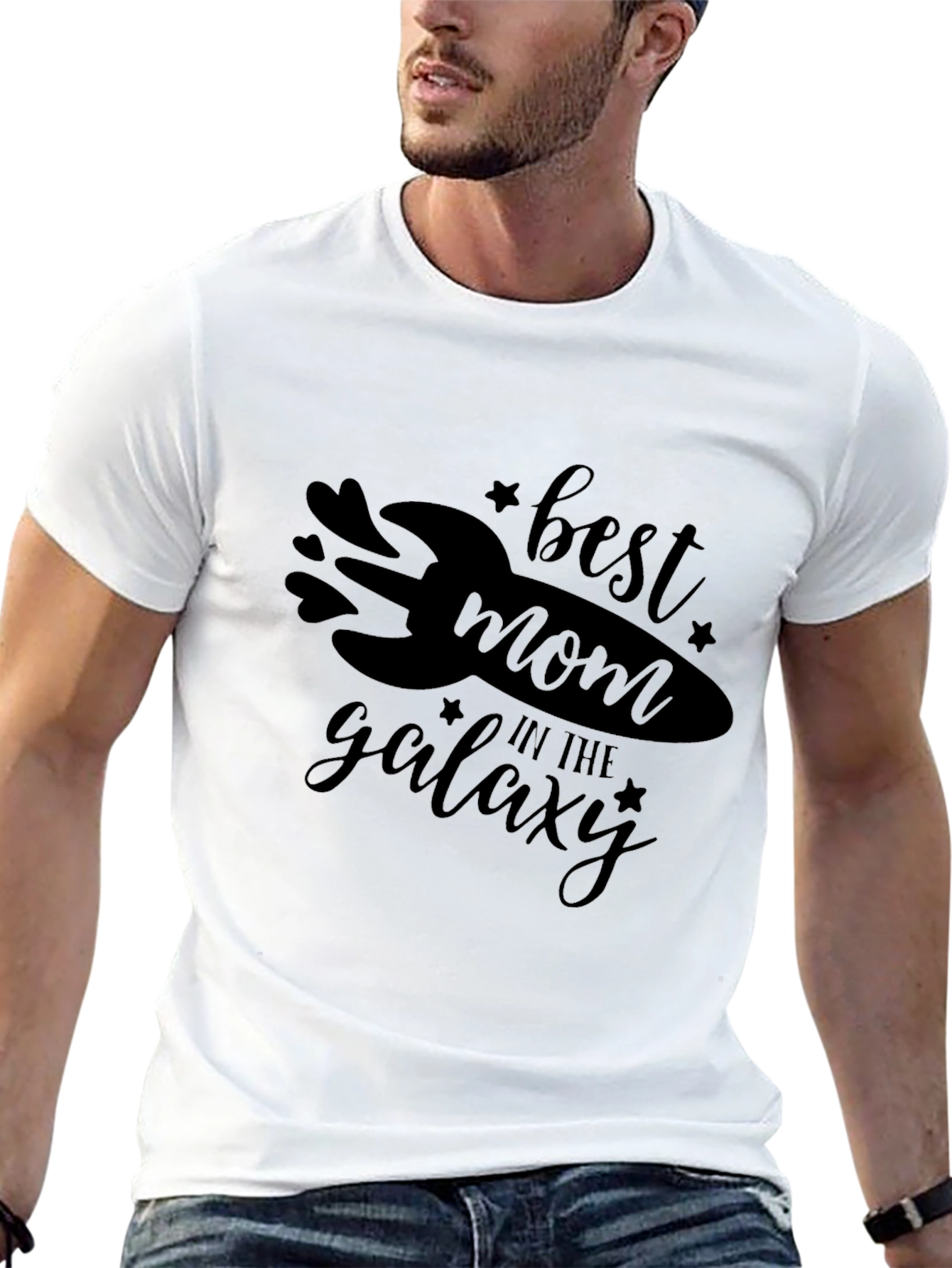 Best Mom in the Galaxy Graphic Tee