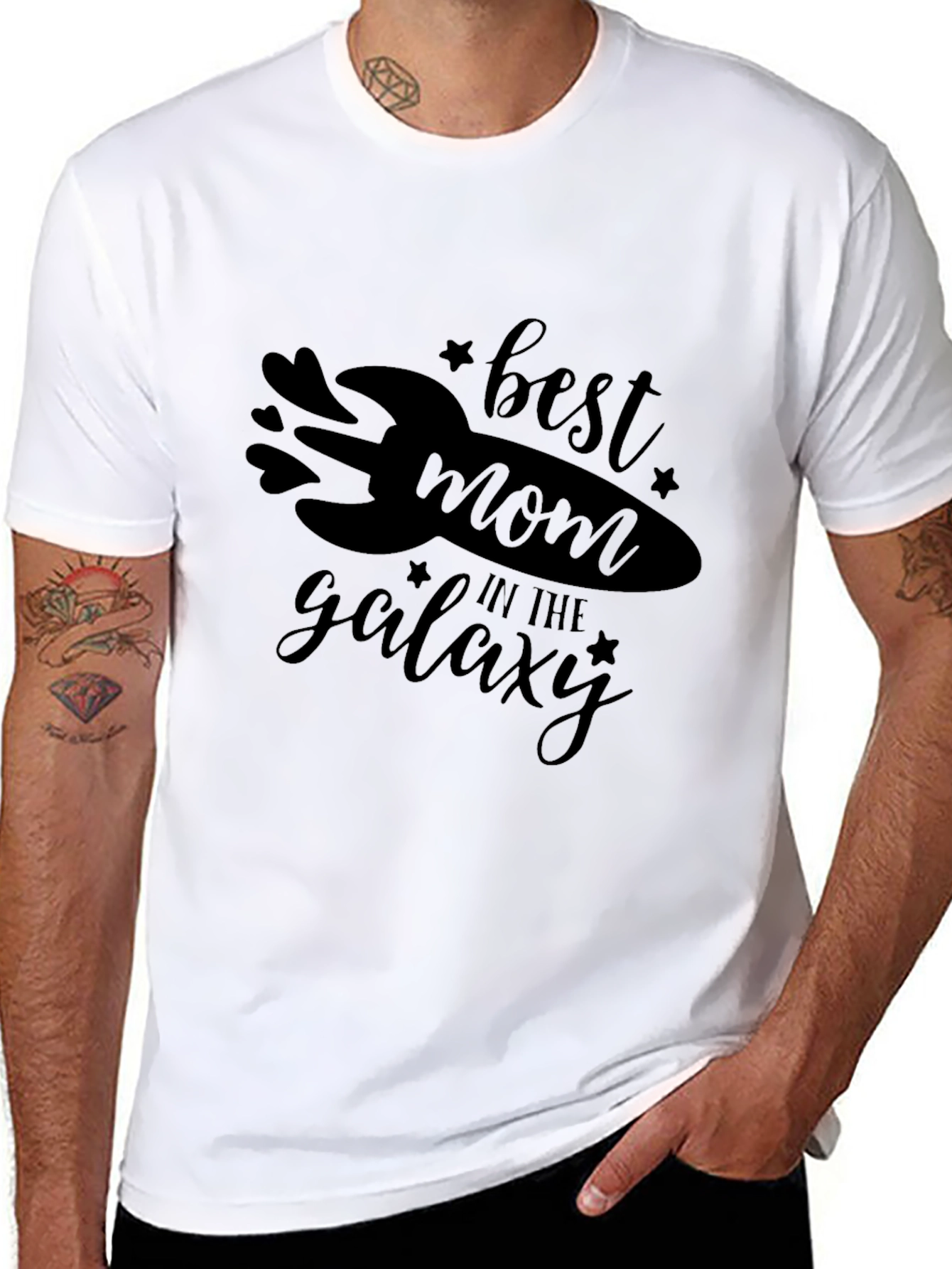 Best Mom in the Galaxy Graphic Tee