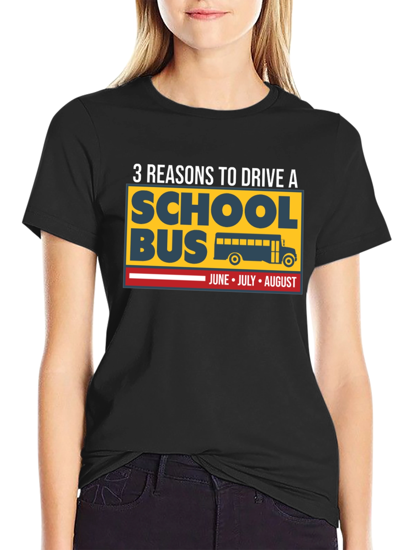 3 Reasons to Drive a School Bus T-Shirt
