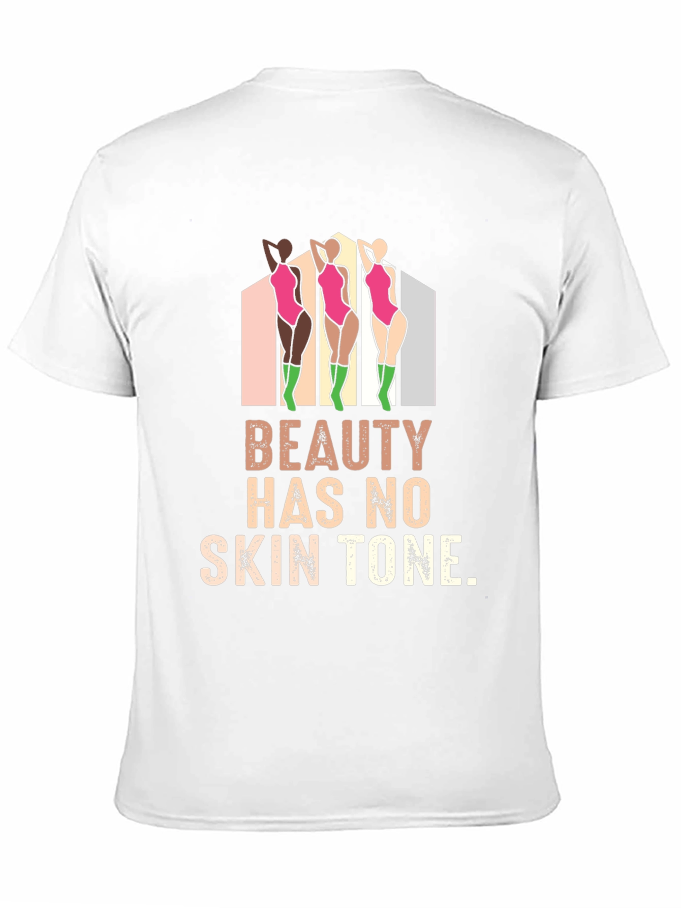 Beauty Has No Skin Tone Graphic Tee