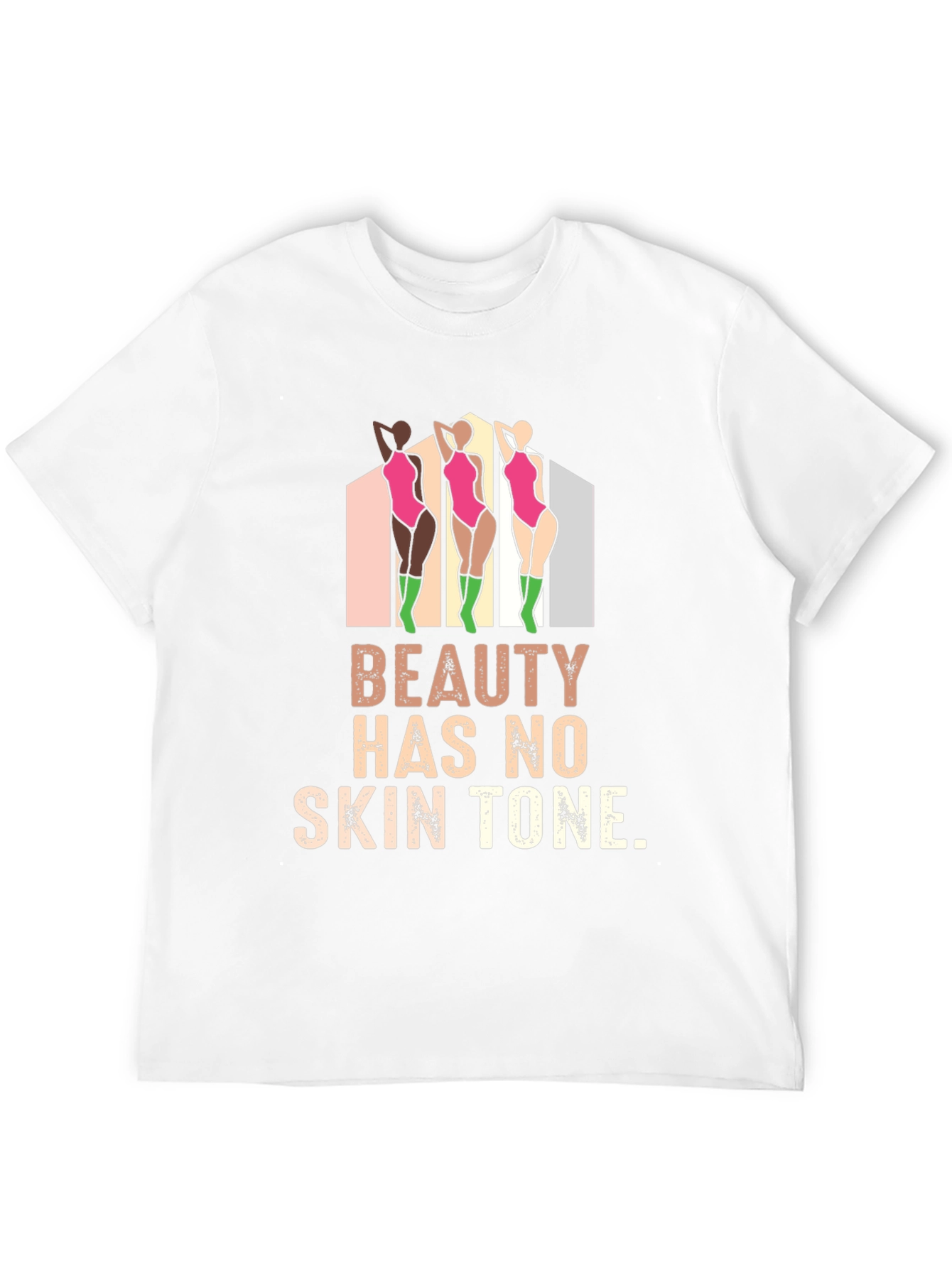 Beauty Has No Skin Tone Graphic Tee