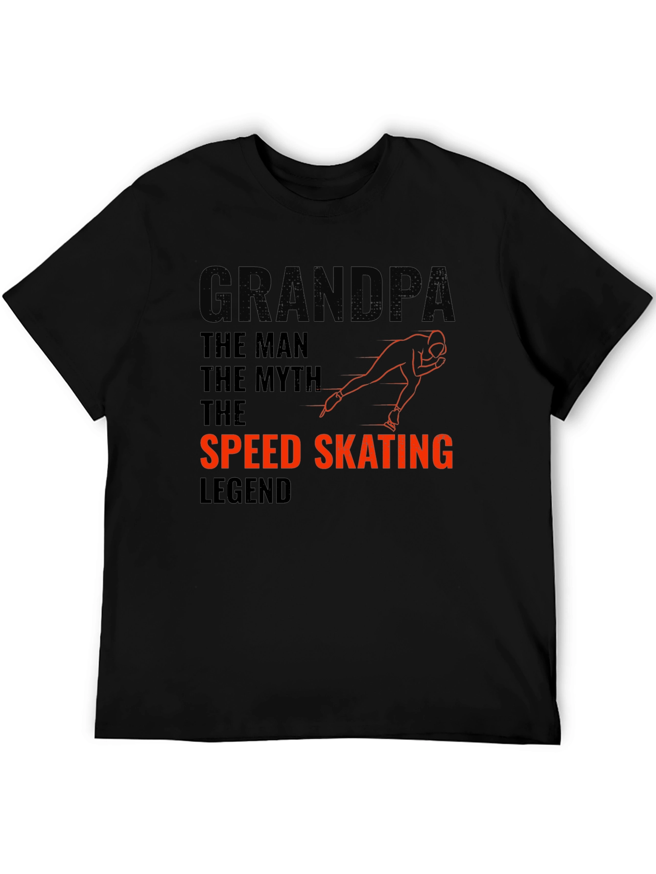 Grandpa Speed Skating Legend T-Shirt