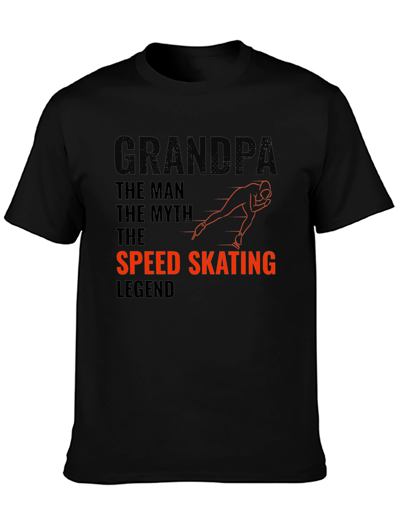 Grandpa Speed Skating Legend T-Shirt