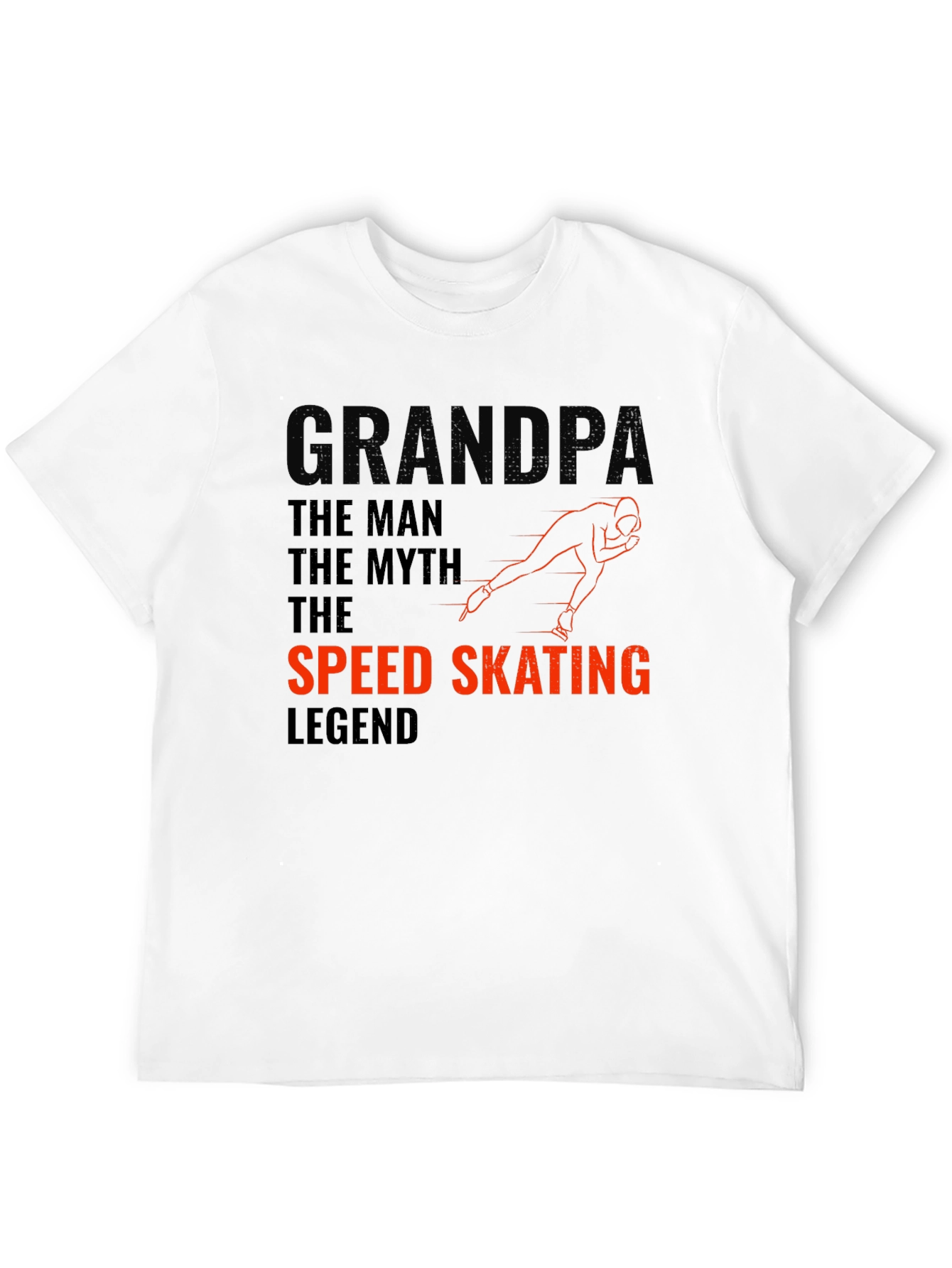 Grandpa Speed Skating Legend T-Shirt