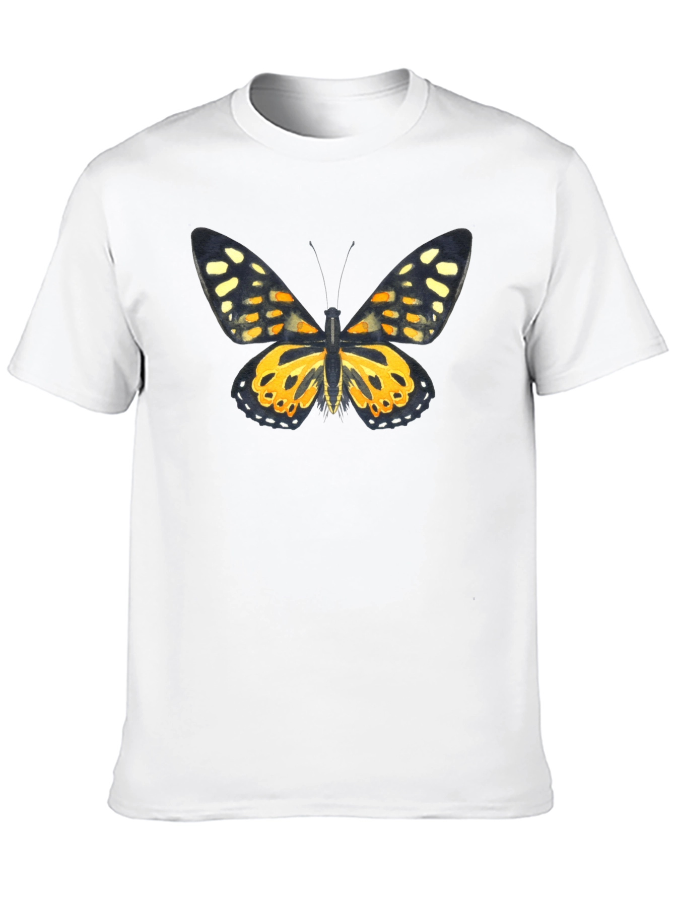 Butterfly Graphic Black T-Shirt
