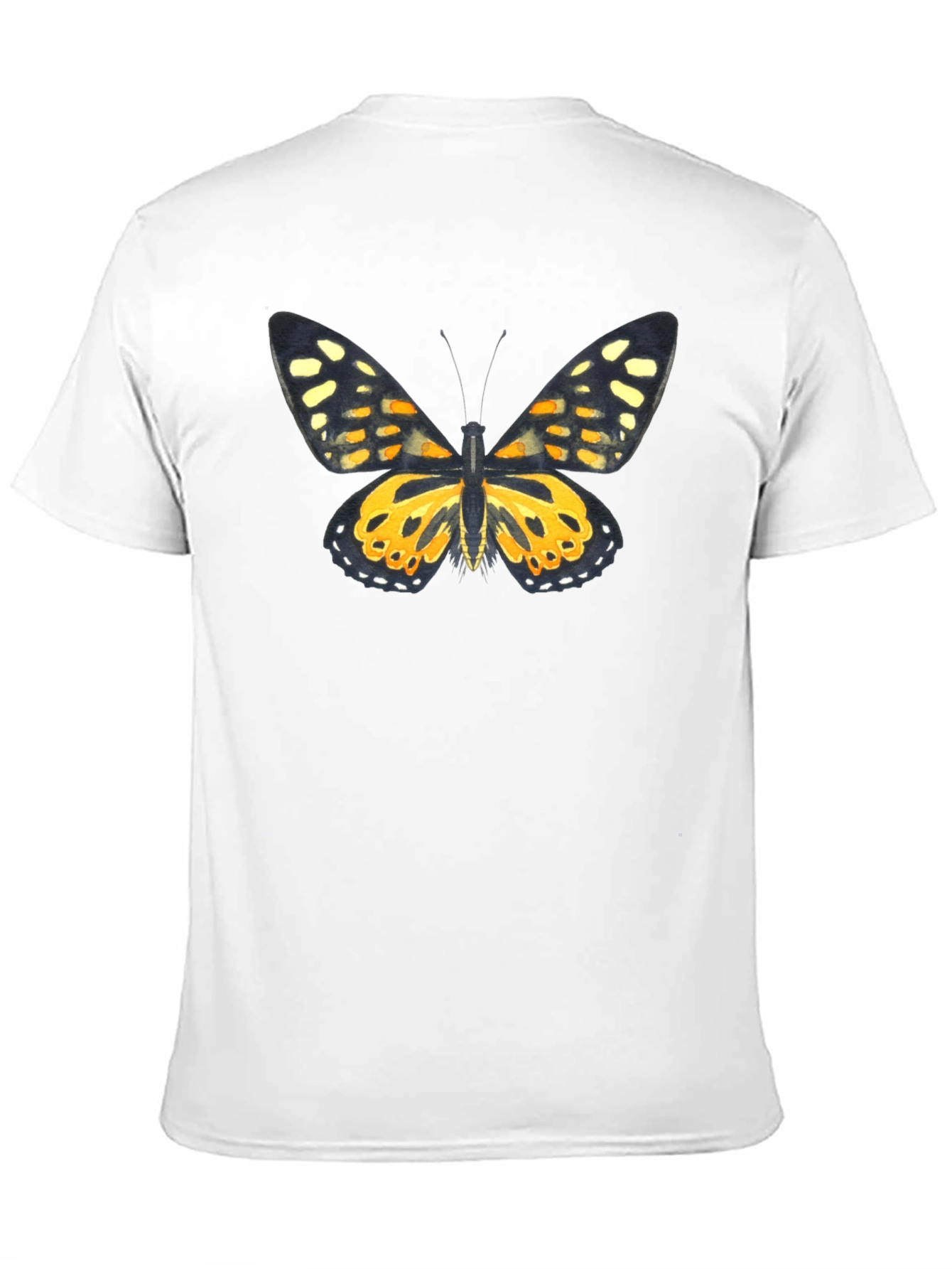 Butterfly Graphic Black T-Shirt