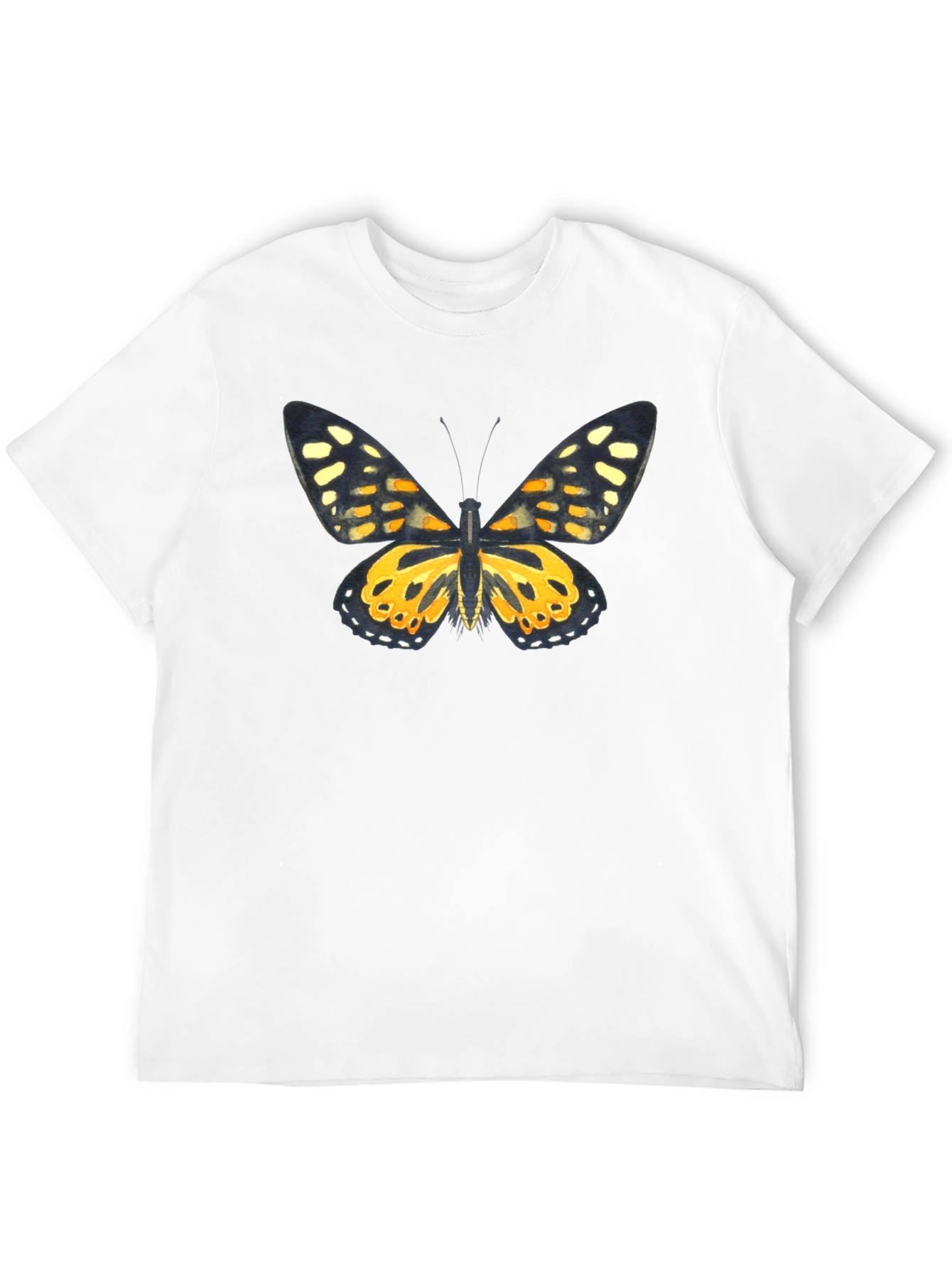 Butterfly Graphic Black T-Shirt