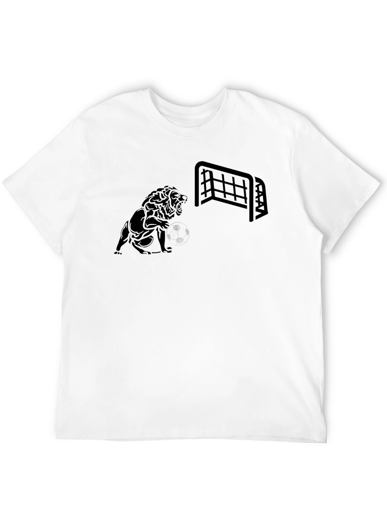 Lion Goal T-Shirt - Fierce Soccer Style
