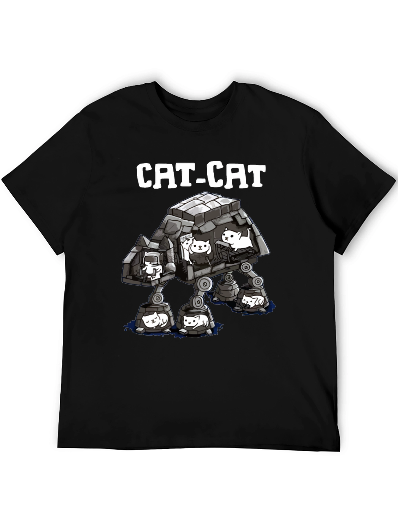 Cat-Cat T-Shirt - Star Wars Parody