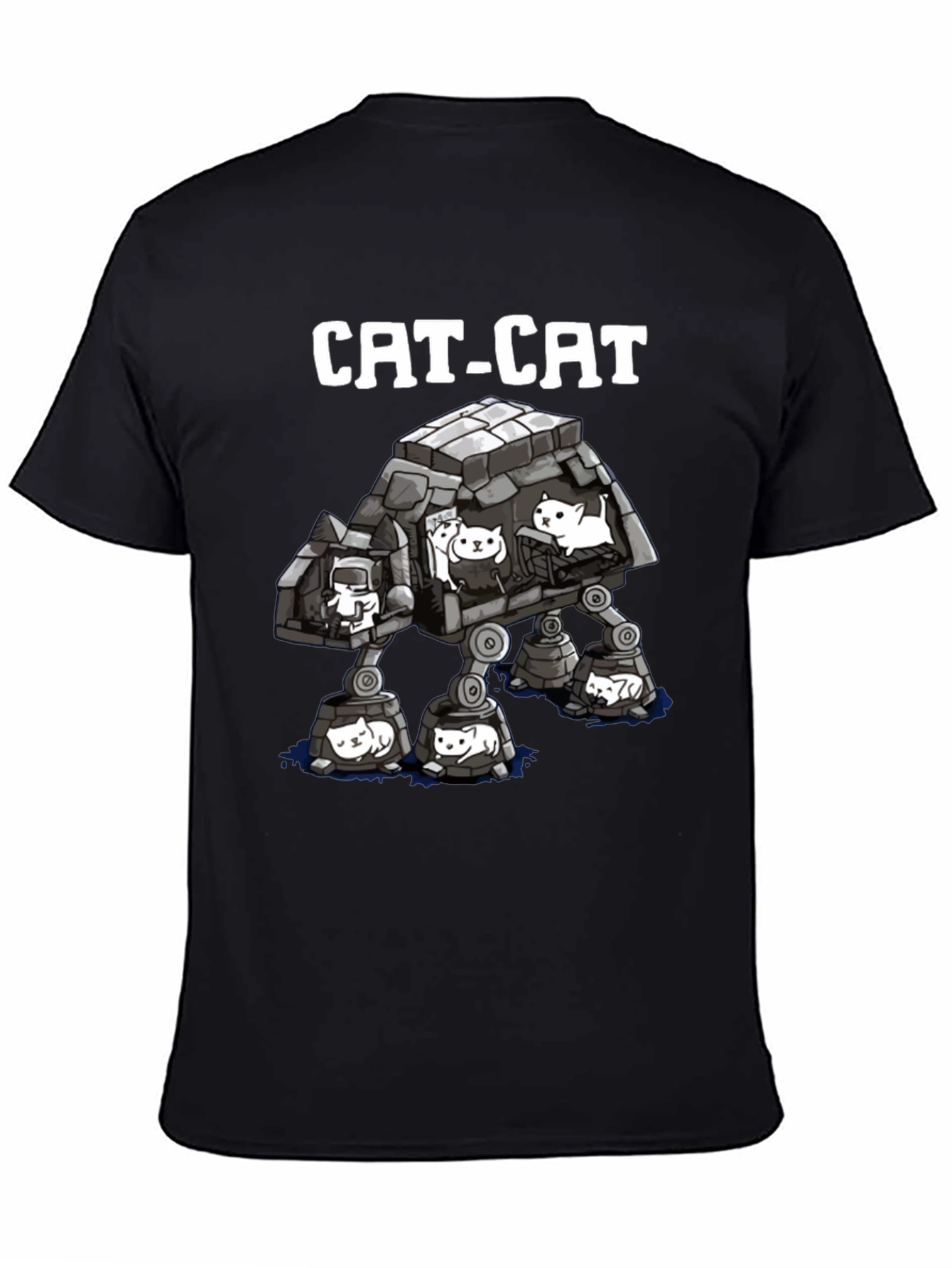 Cat-Cat T-Shirt - Star Wars Parody