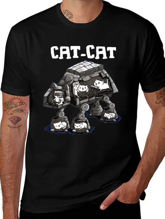Cat-Cat T-Shirt - Star Wars Parody