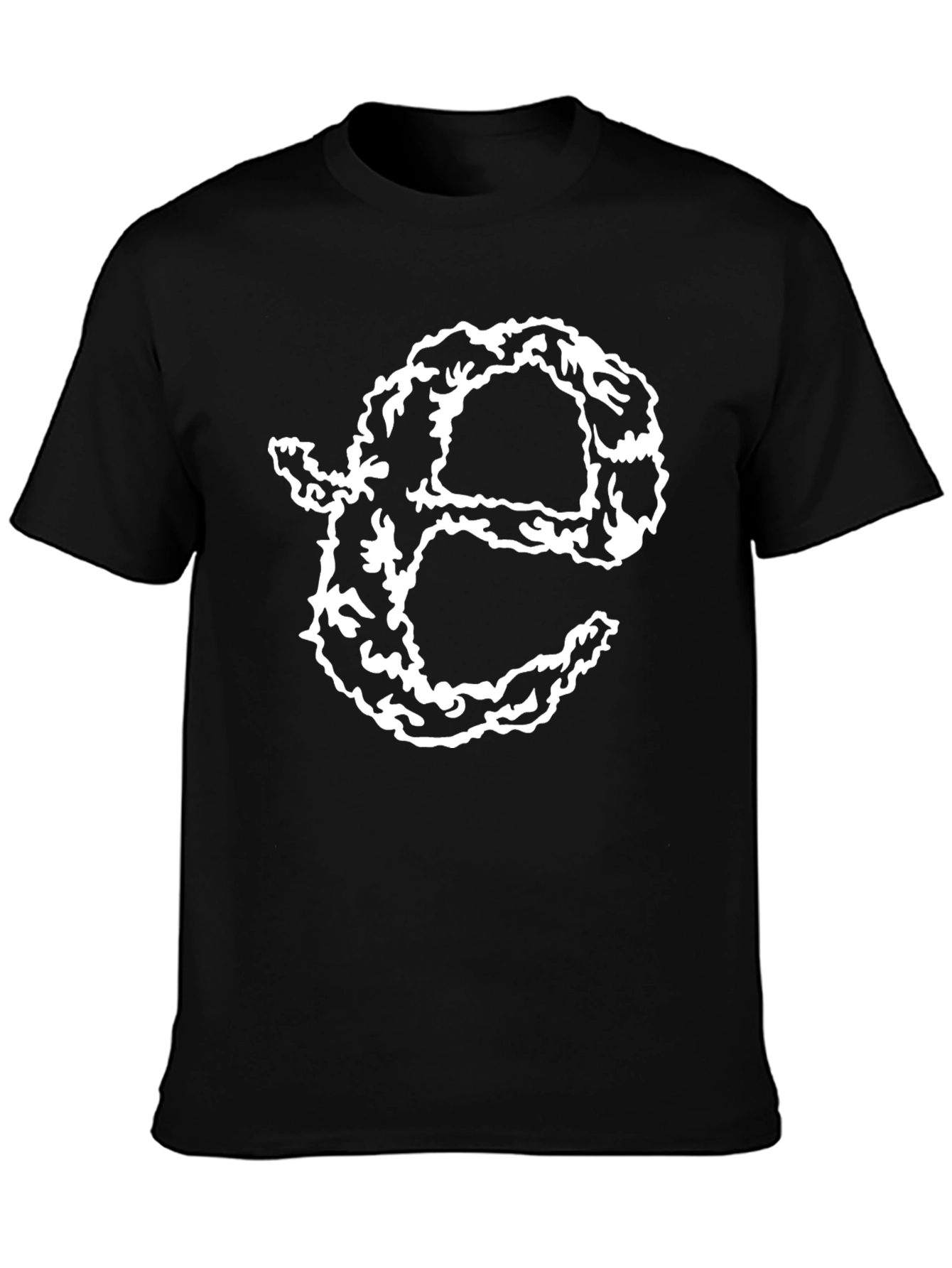Grunge E Black Tee