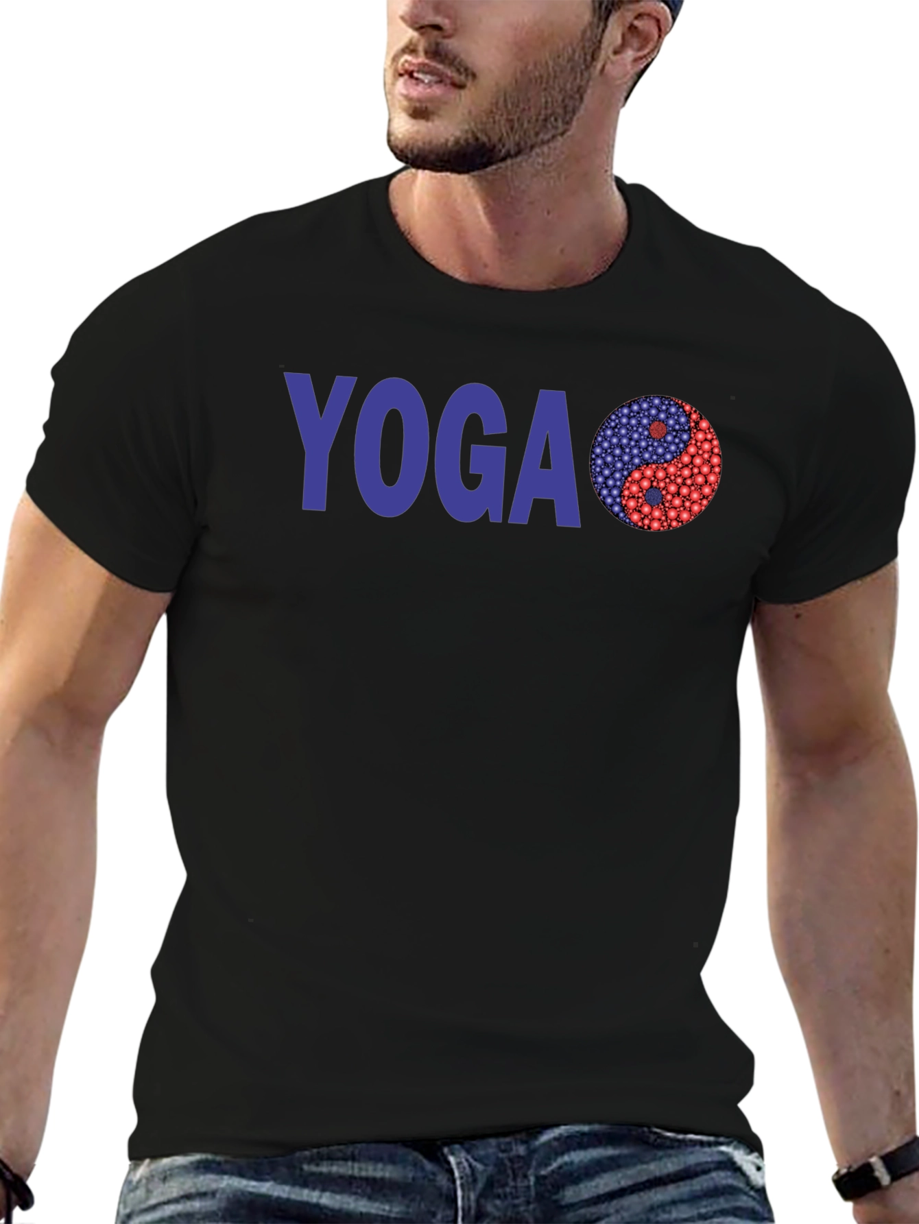Yoga Yin Yang T-Shirt - Stylish Comfort