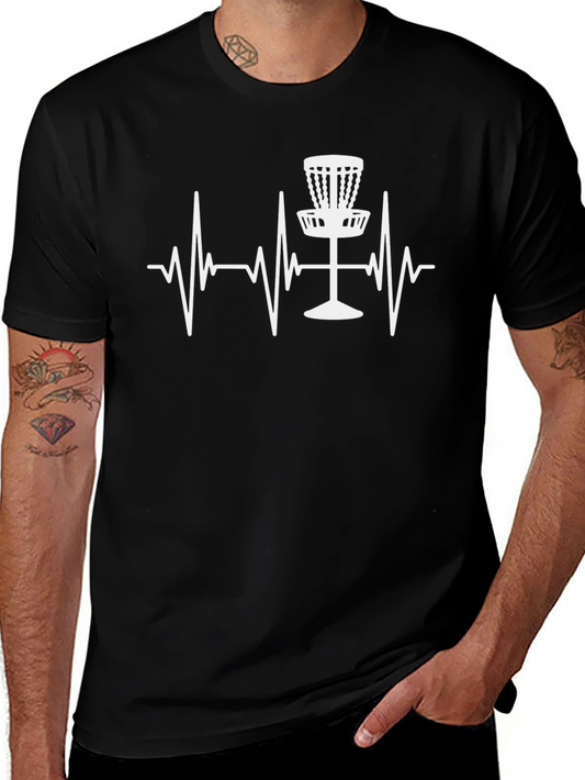 Disc Golf Heartbeat T-Shirt