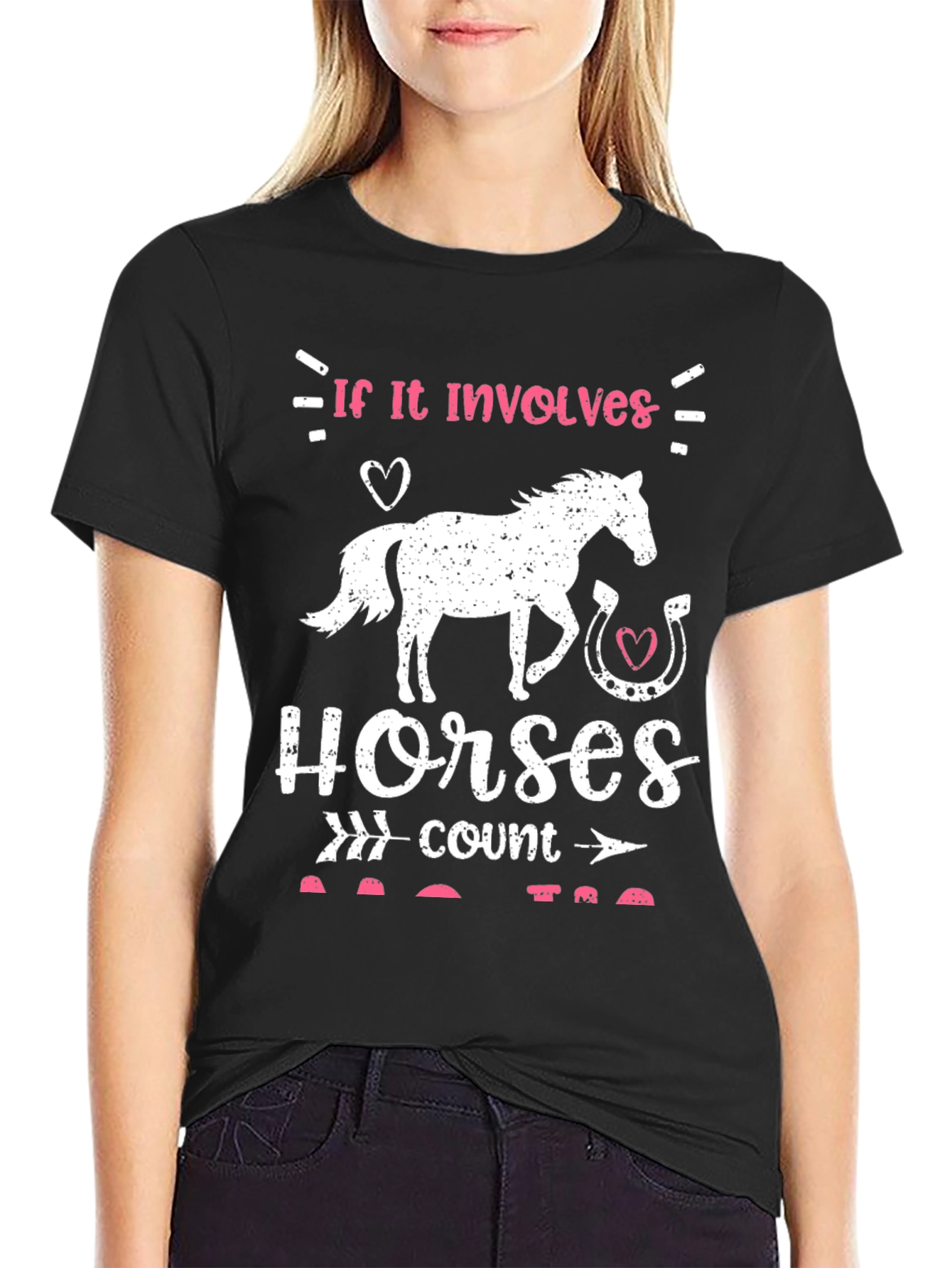 If It Involves Horses T-Shirt