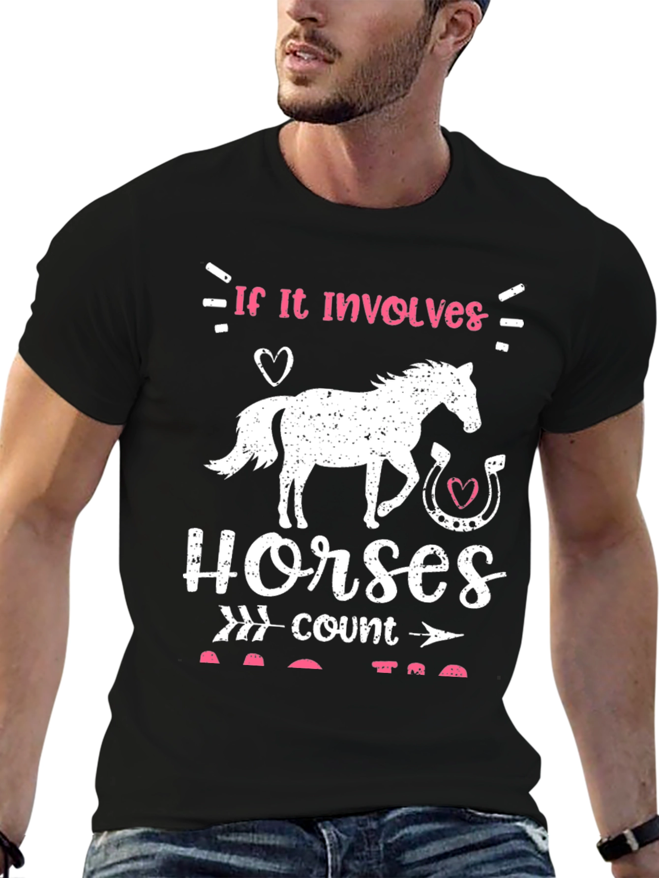 If It Involves Horses T-Shirt
