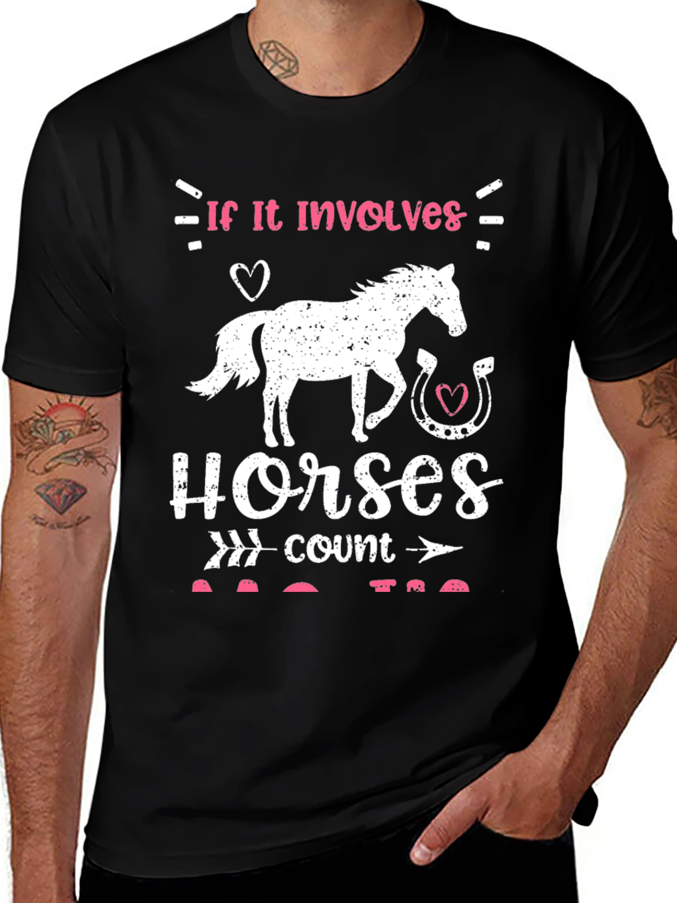 If It Involves Horses T-Shirt