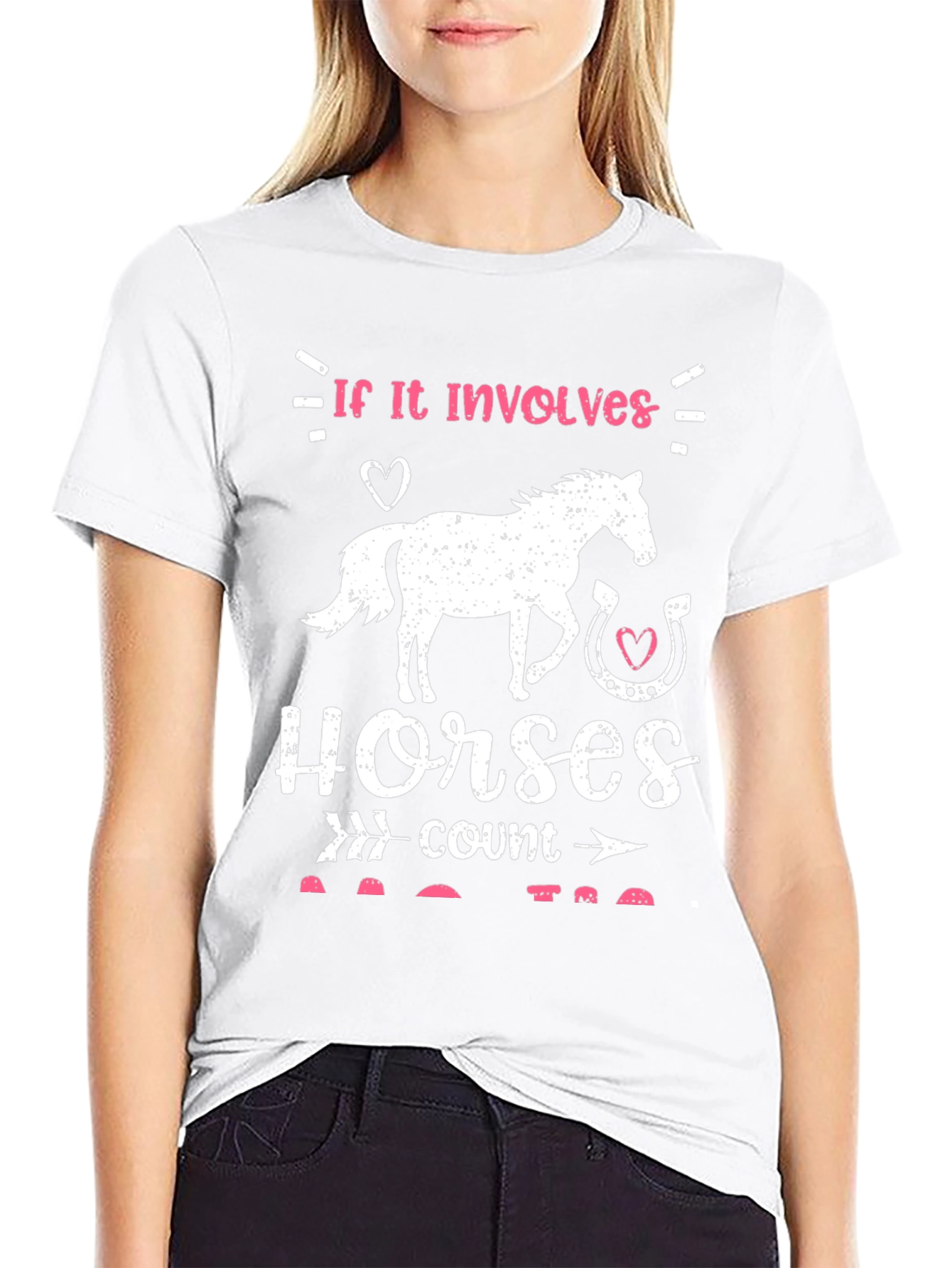 If It Involves Horses T-Shirt