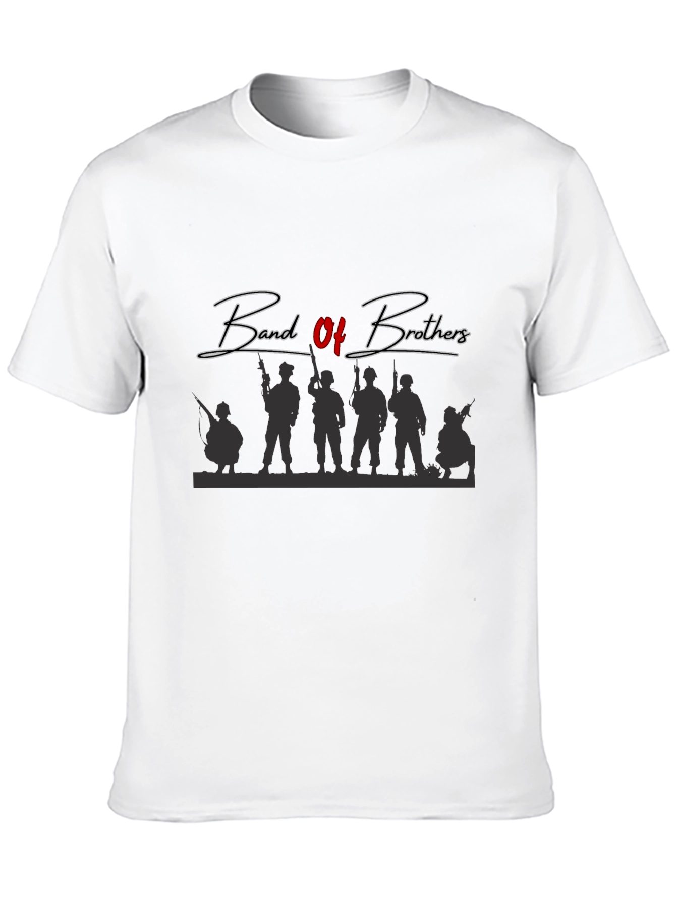Band of Brothers Graphic T-Shirt - Black