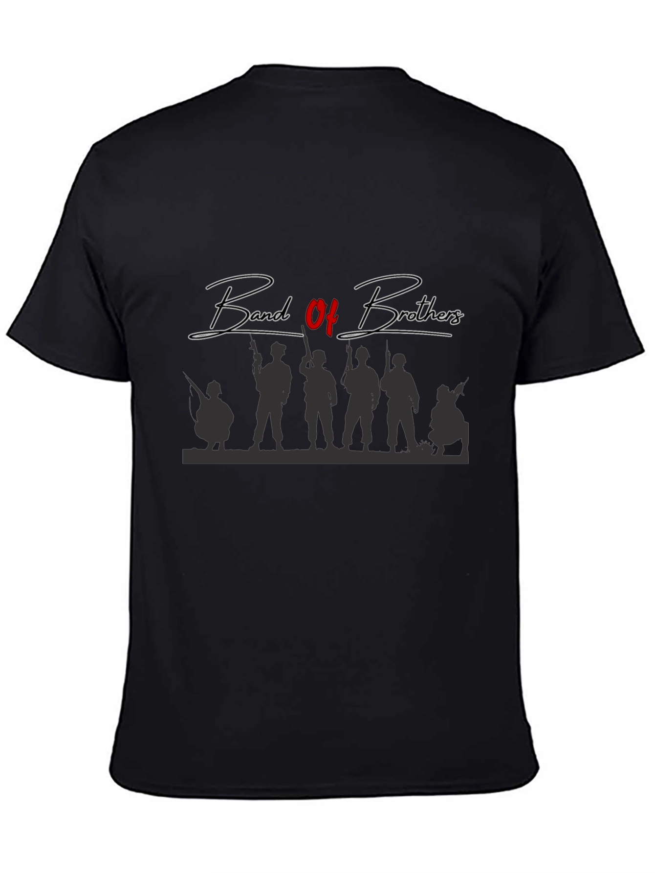 Band of Brothers Graphic T-Shirt - Black