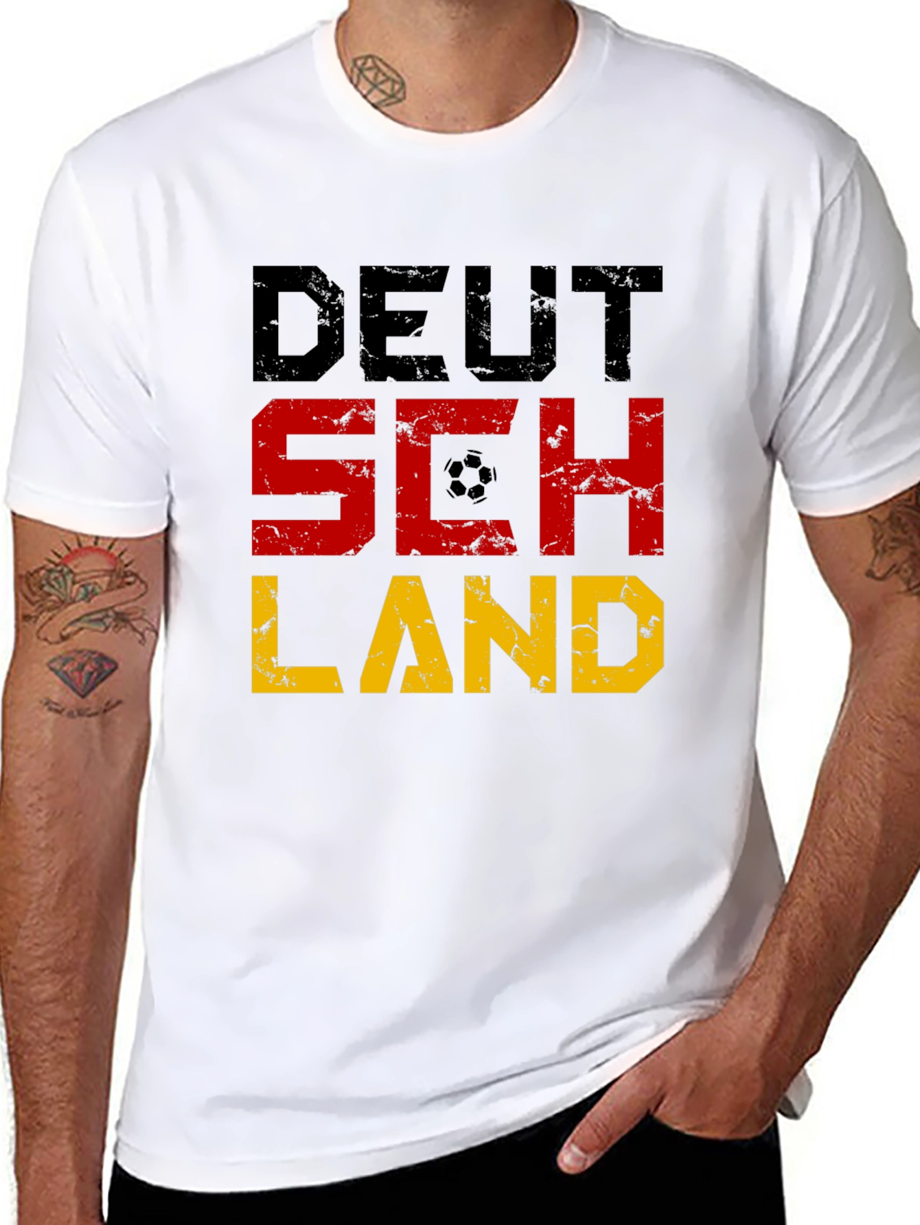 Germany Flag Soccer Fan T-Shirt