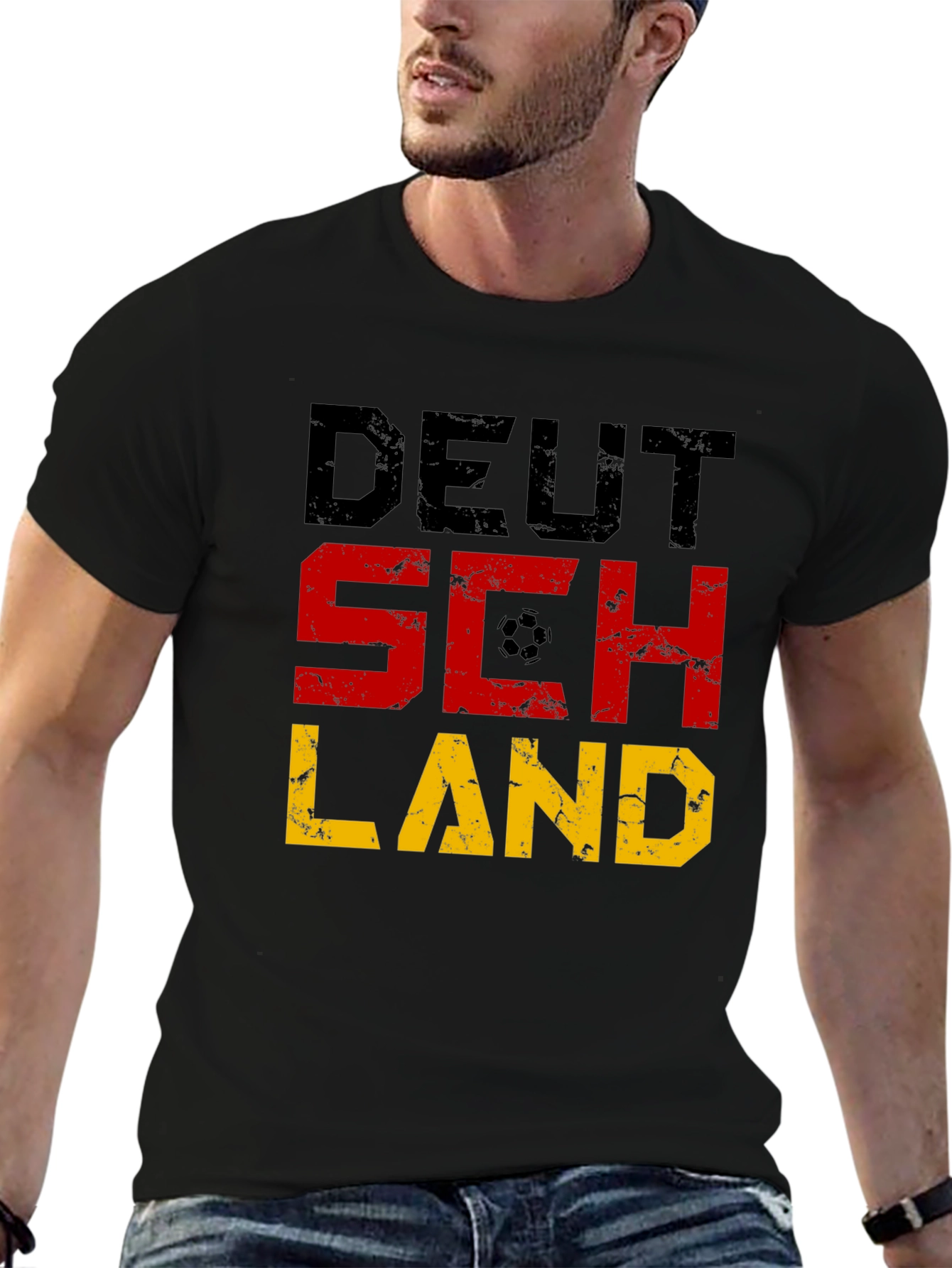 Germany Flag Soccer Fan T-Shirt