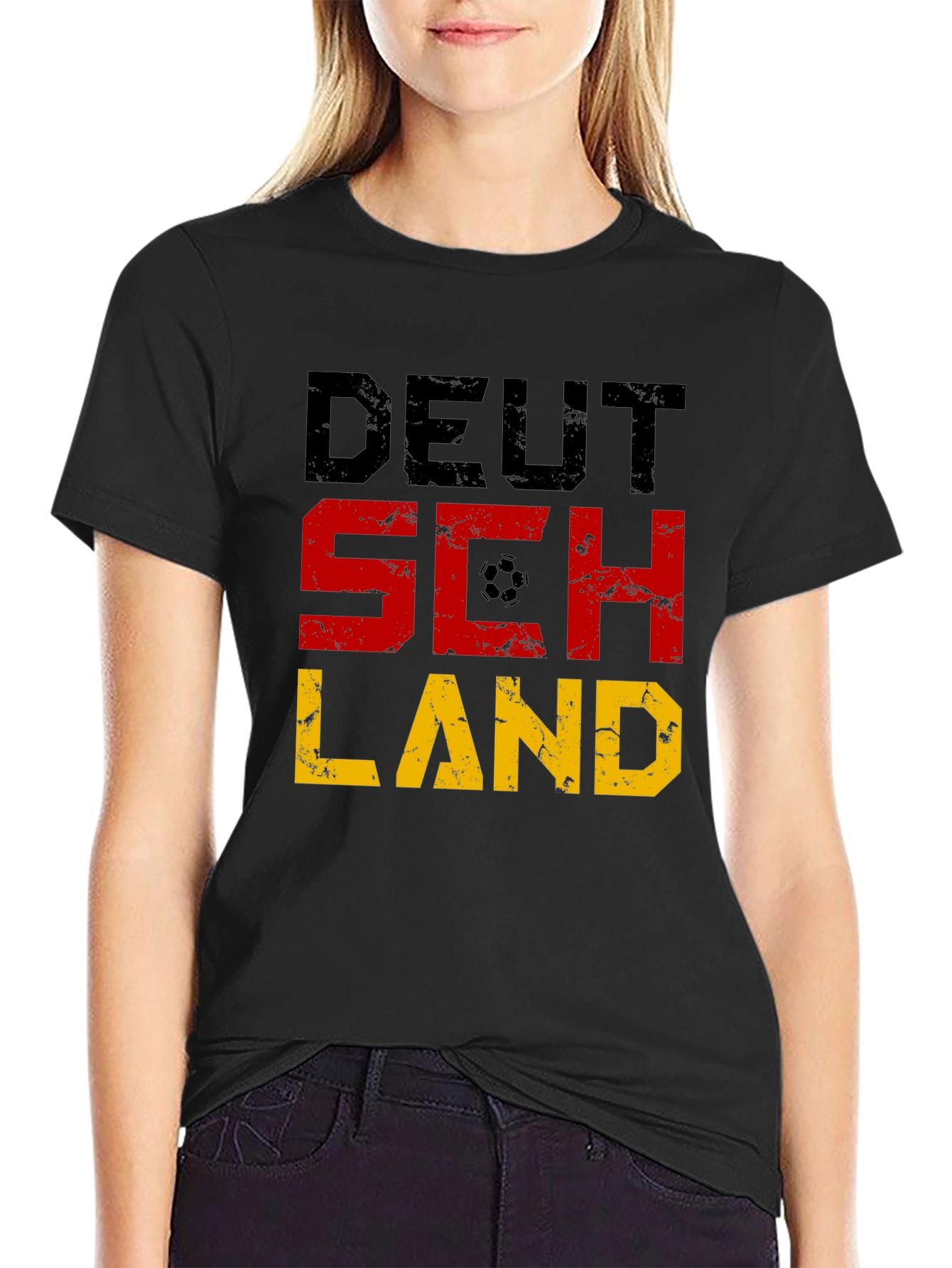 Germany Flag Soccer Fan T-Shirt