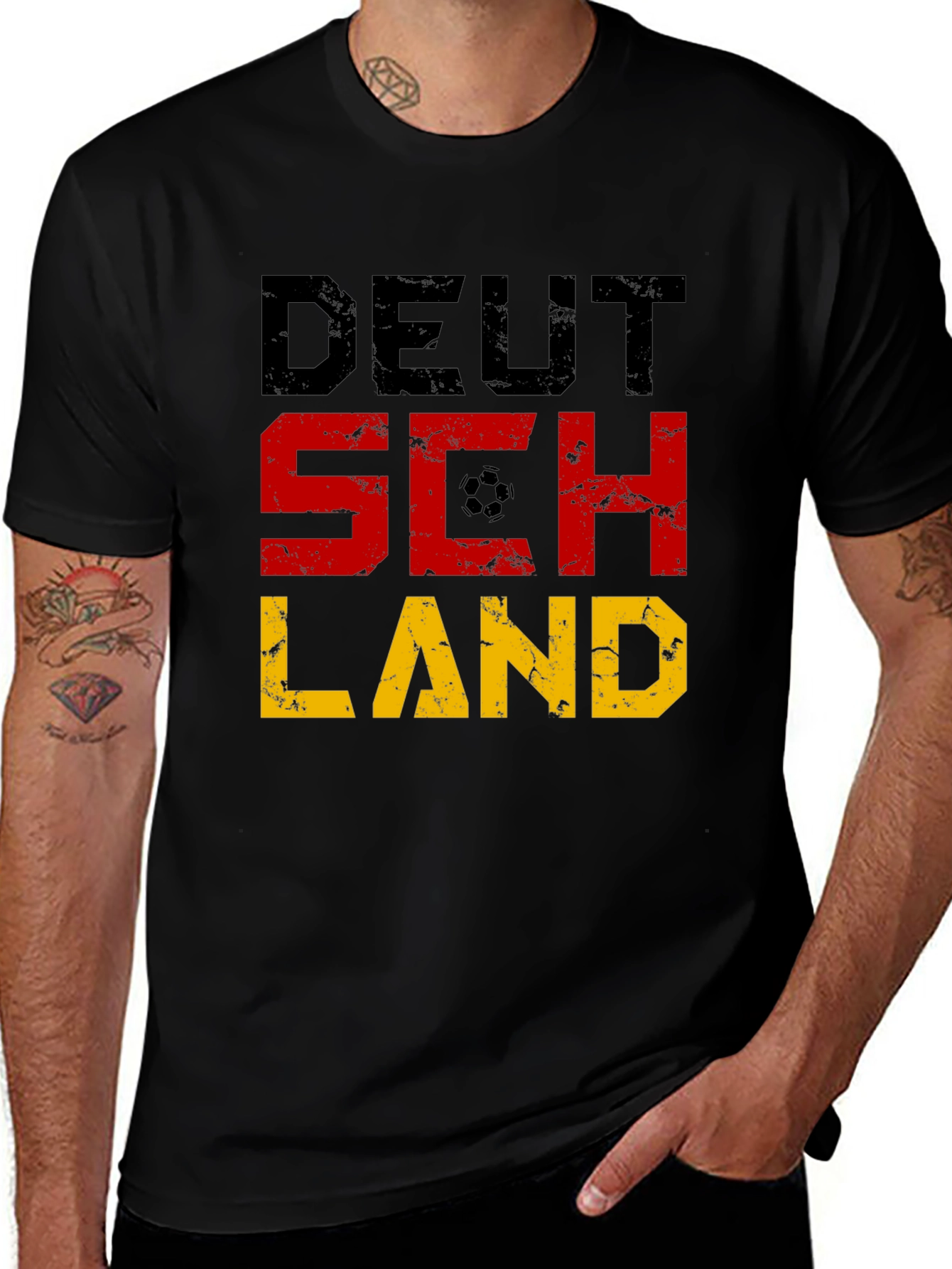 Germany Flag Soccer Fan T-Shirt