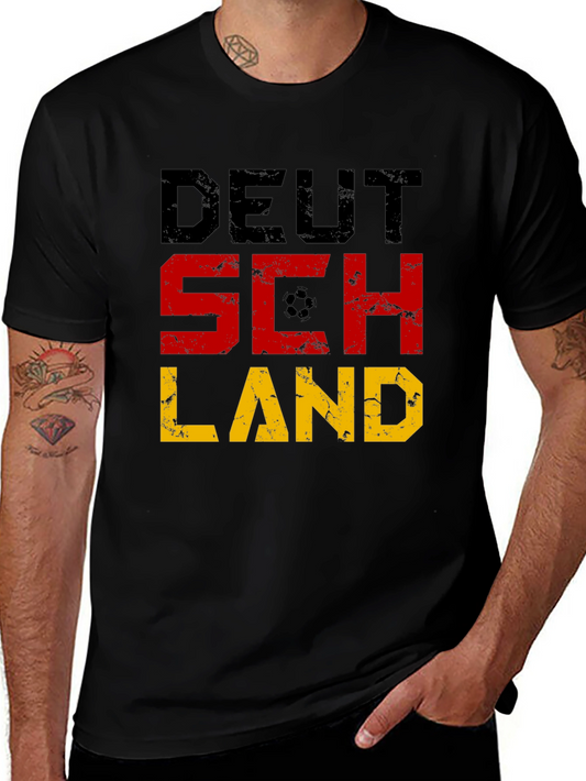 Germany Flag Soccer Fan T-Shirt