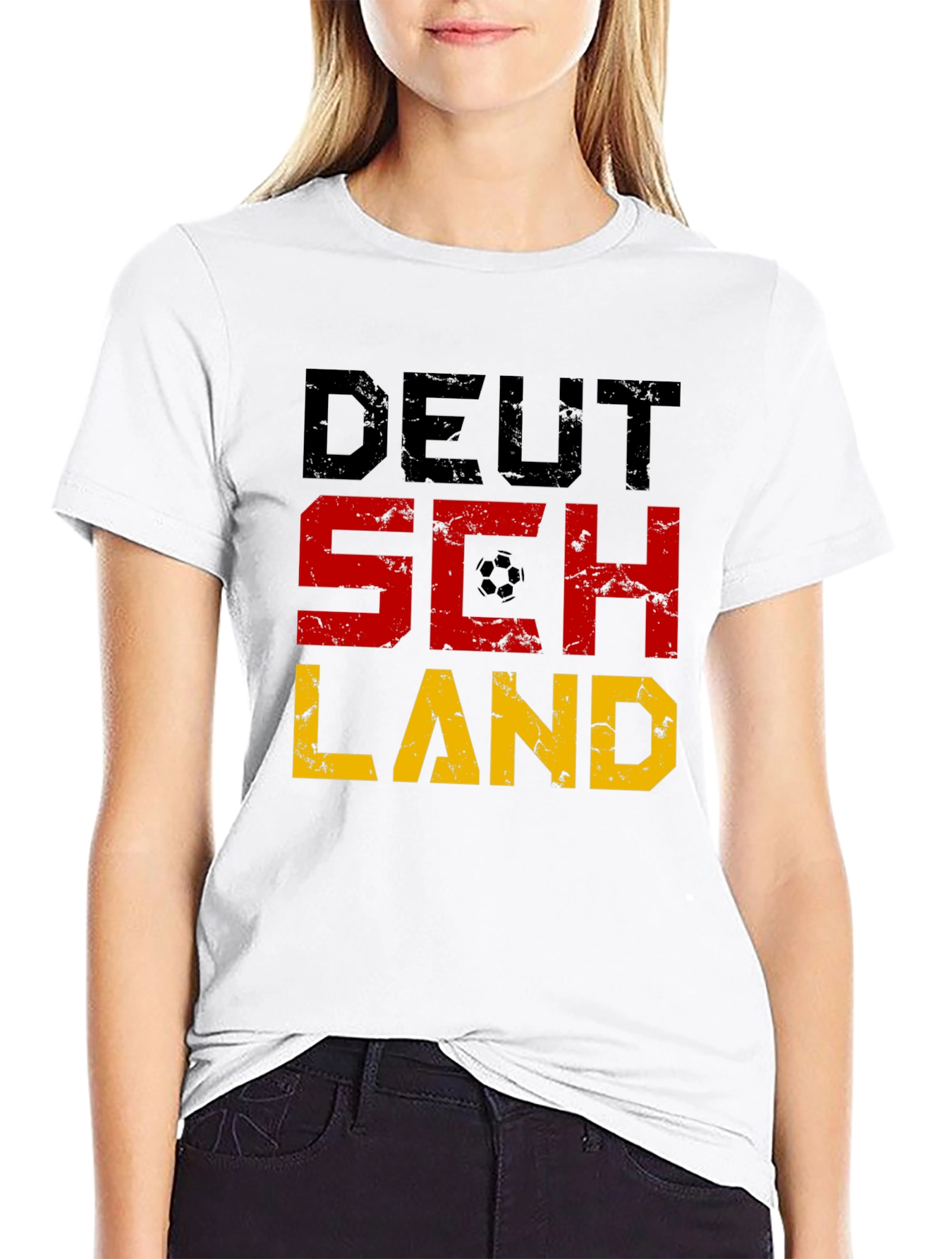 Germany Flag Soccer Fan T-Shirt