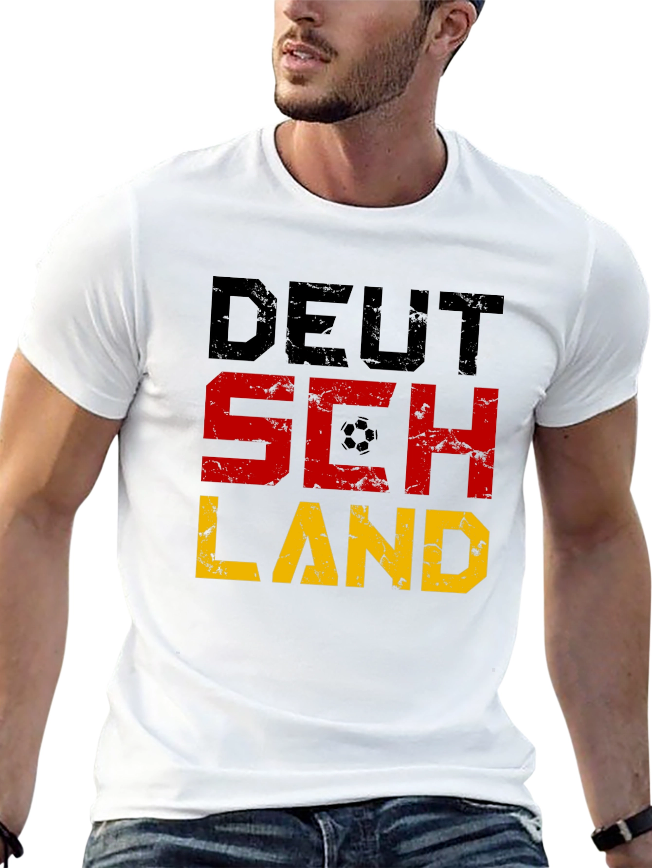 Germany Flag Soccer Fan T-Shirt