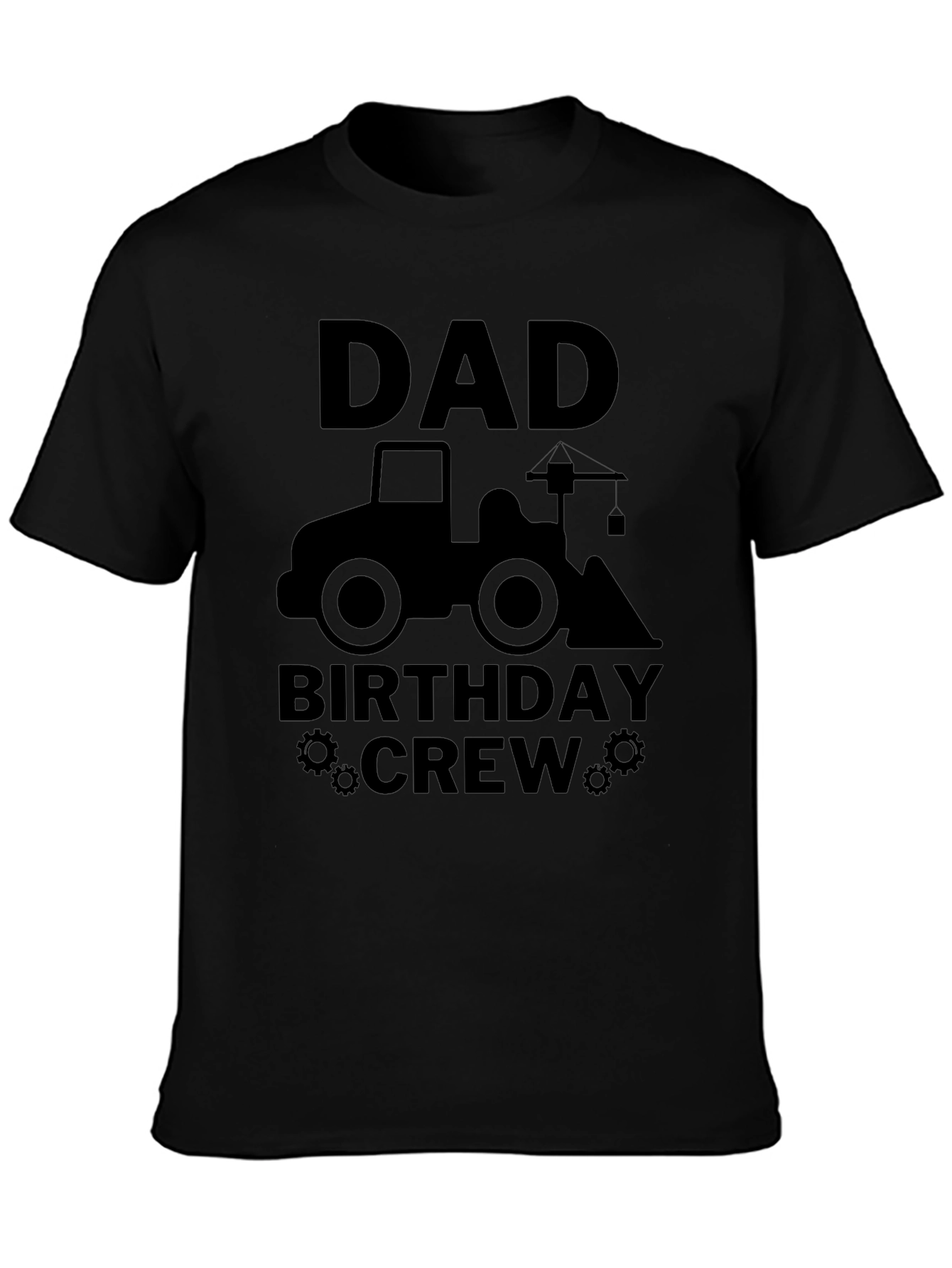 Dad Birthday Crew Construction T-Shirt