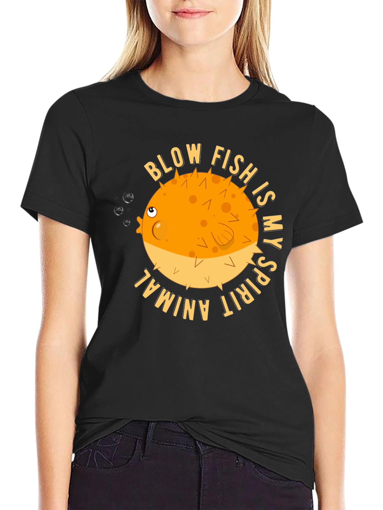 Blowfish is My Spirit Animal T-Shirt