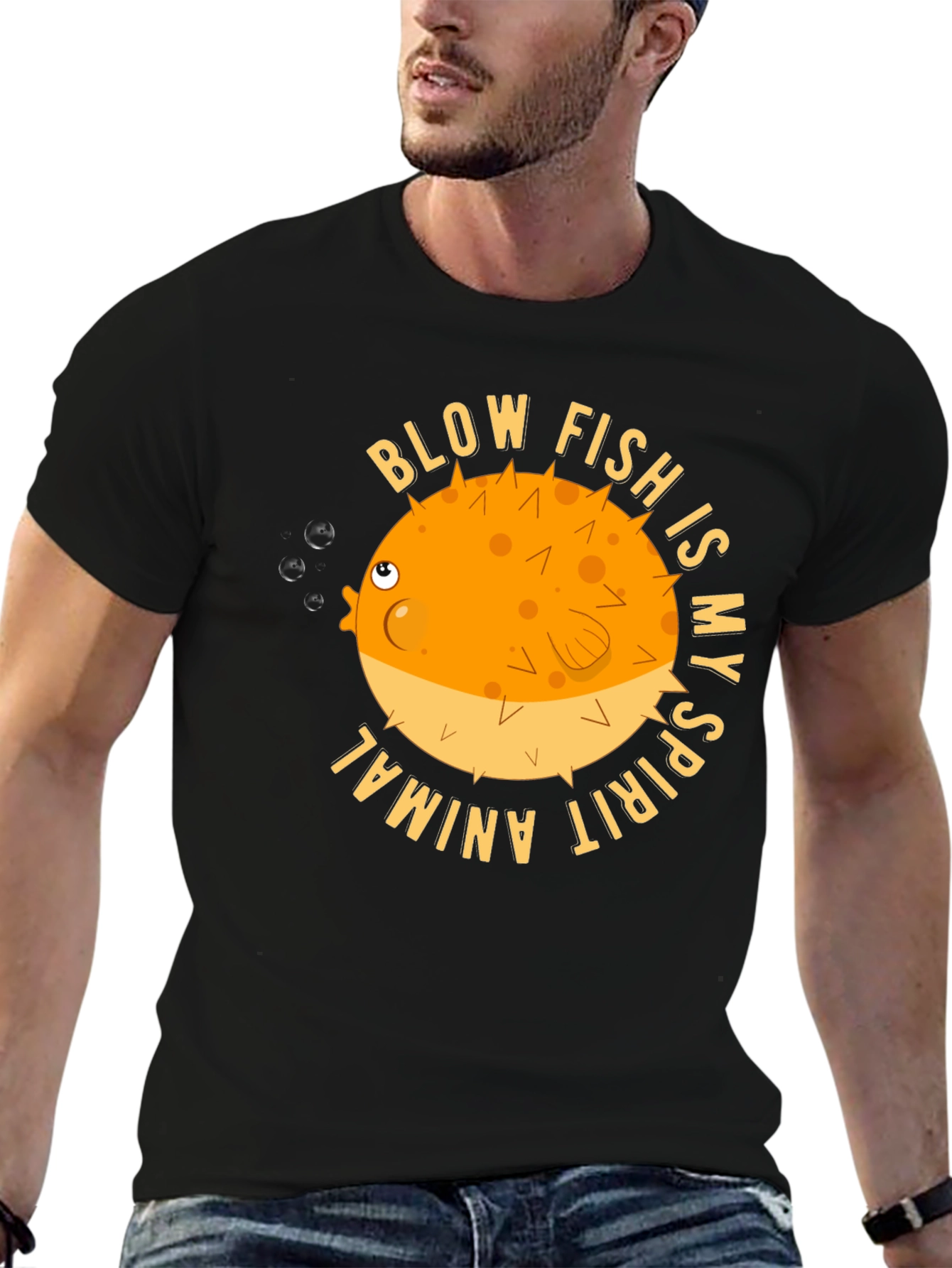 Blowfish is My Spirit Animal T-Shirt