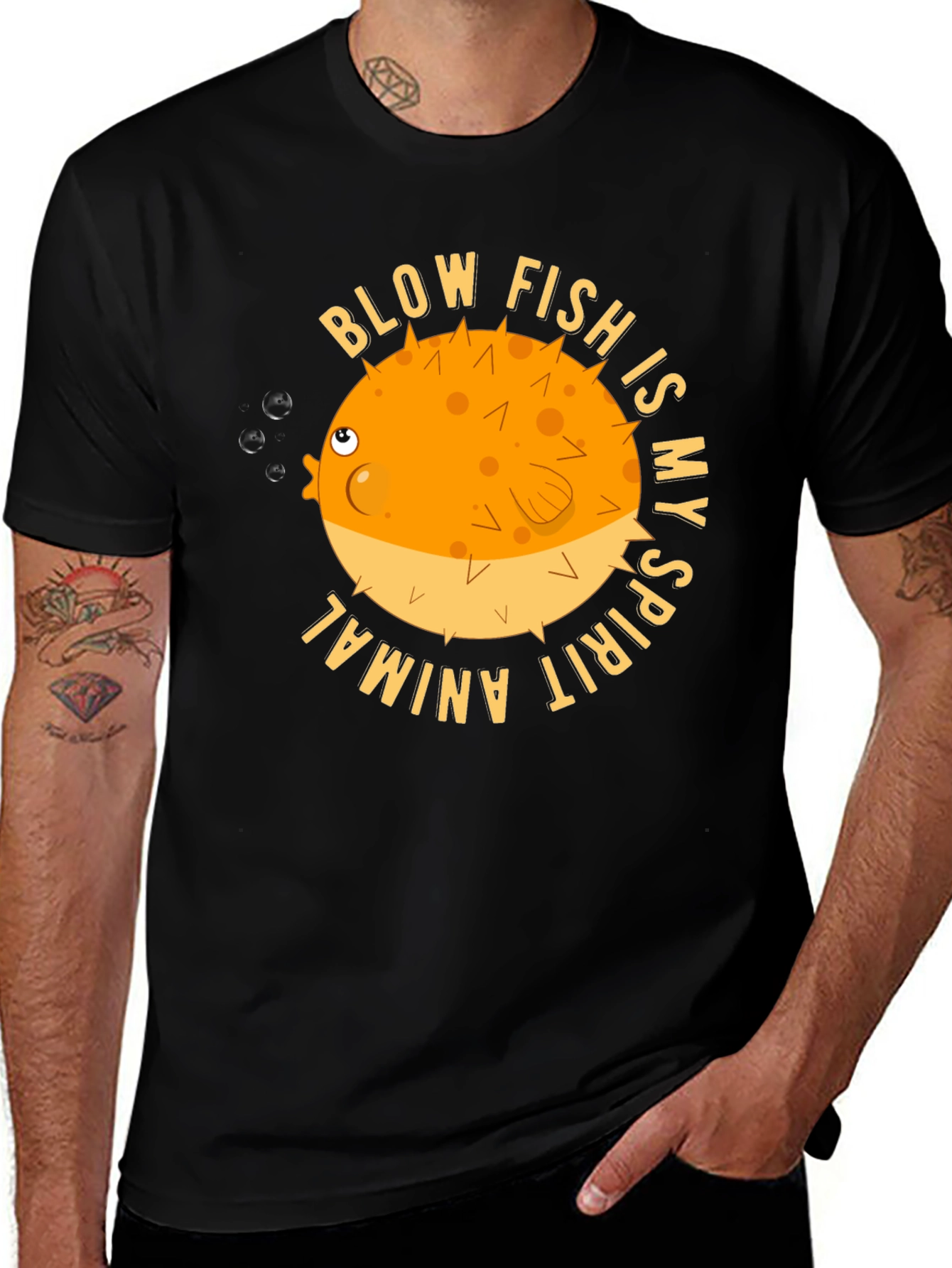 Blowfish is My Spirit Animal T-Shirt