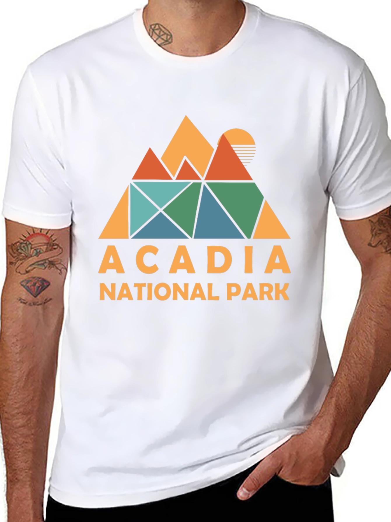 Acadia National Park Graphic Tee - Retro Style