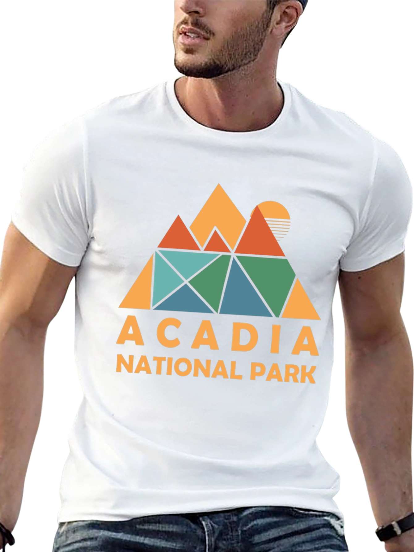 Acadia National Park Graphic Tee - Retro Style
